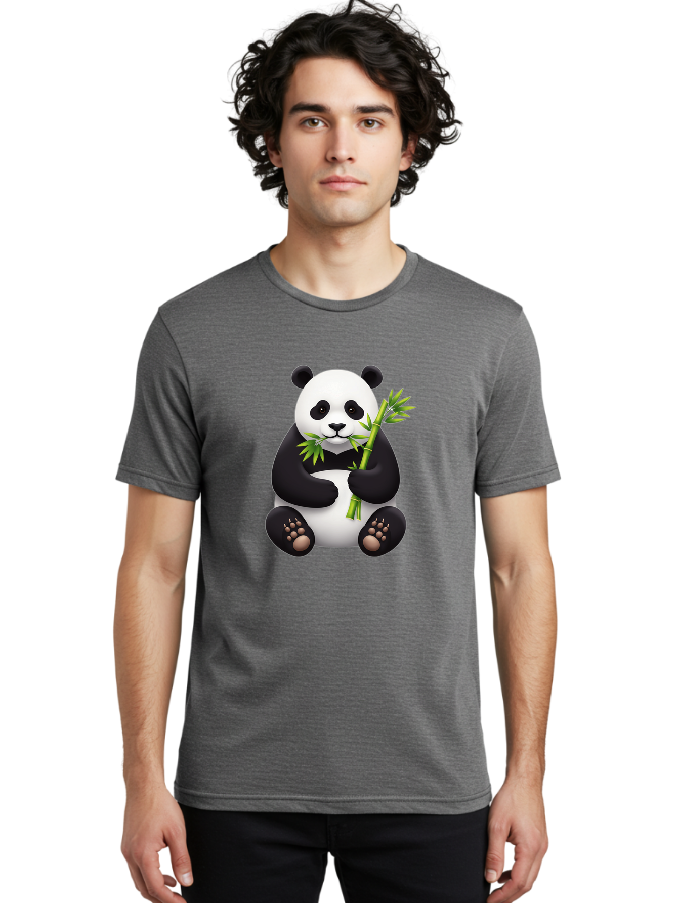 Panda-Eating-Bamboo-4 Men'S Graphic Tee, 100% Cotton, Comfortable Casual Summer Wear, Machine Washable, Vintage Camera, Old Camera, Antique Camera, Black Camera, Classic Photography, Photography Equipment, Nostalgic Device, Film Camera, Baf276