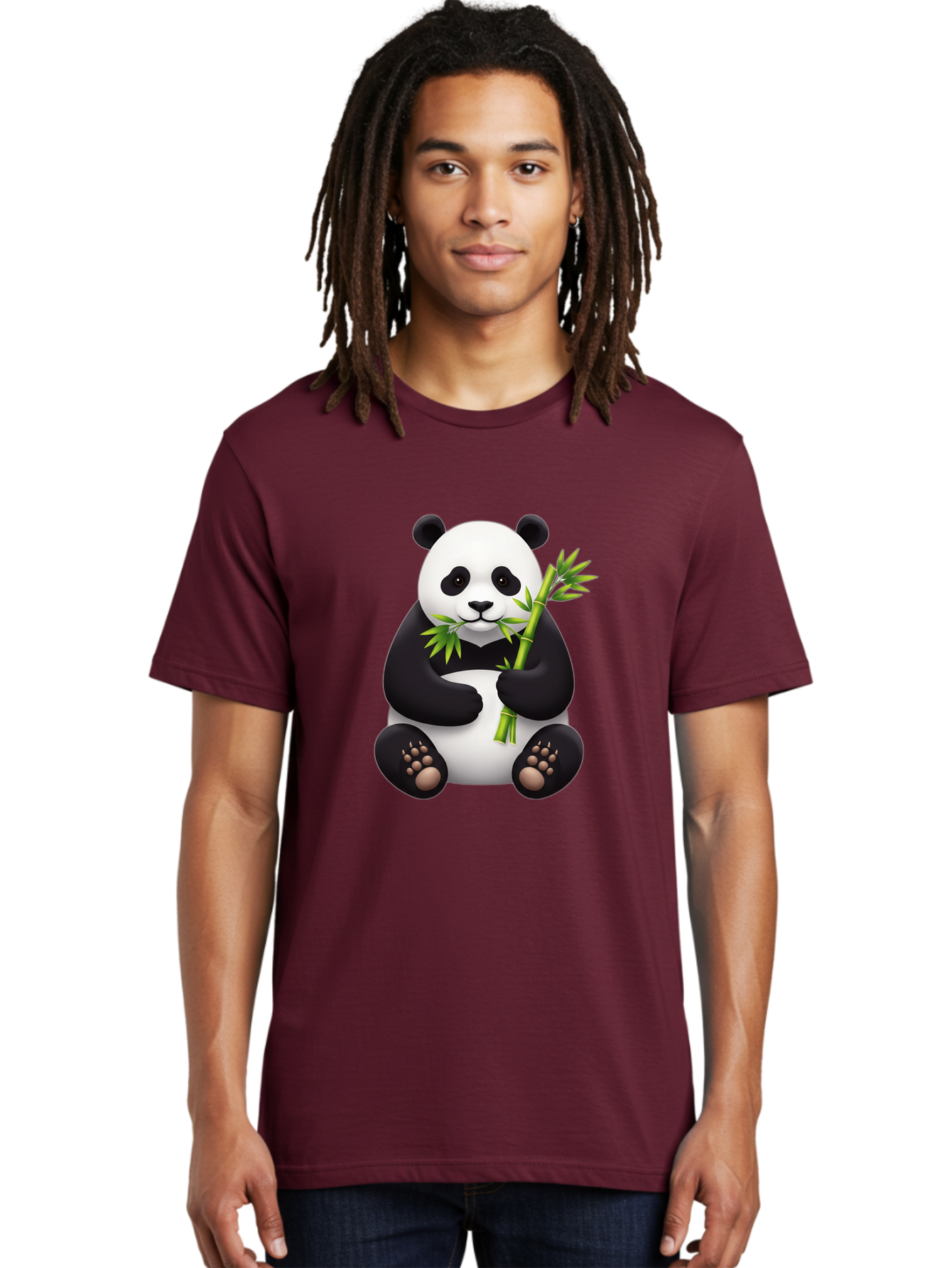Panda-Eating-Bamboo-4 Men'S Graphic Tee, 100% Cotton, Comfortable Casual Summer Wear, Machine Washable, Vintage Camera, Old Camera, Antique Camera, Black Camera, Classic Photography, Photography Equipment, Nostalgic Device, Film Camera, Baf276