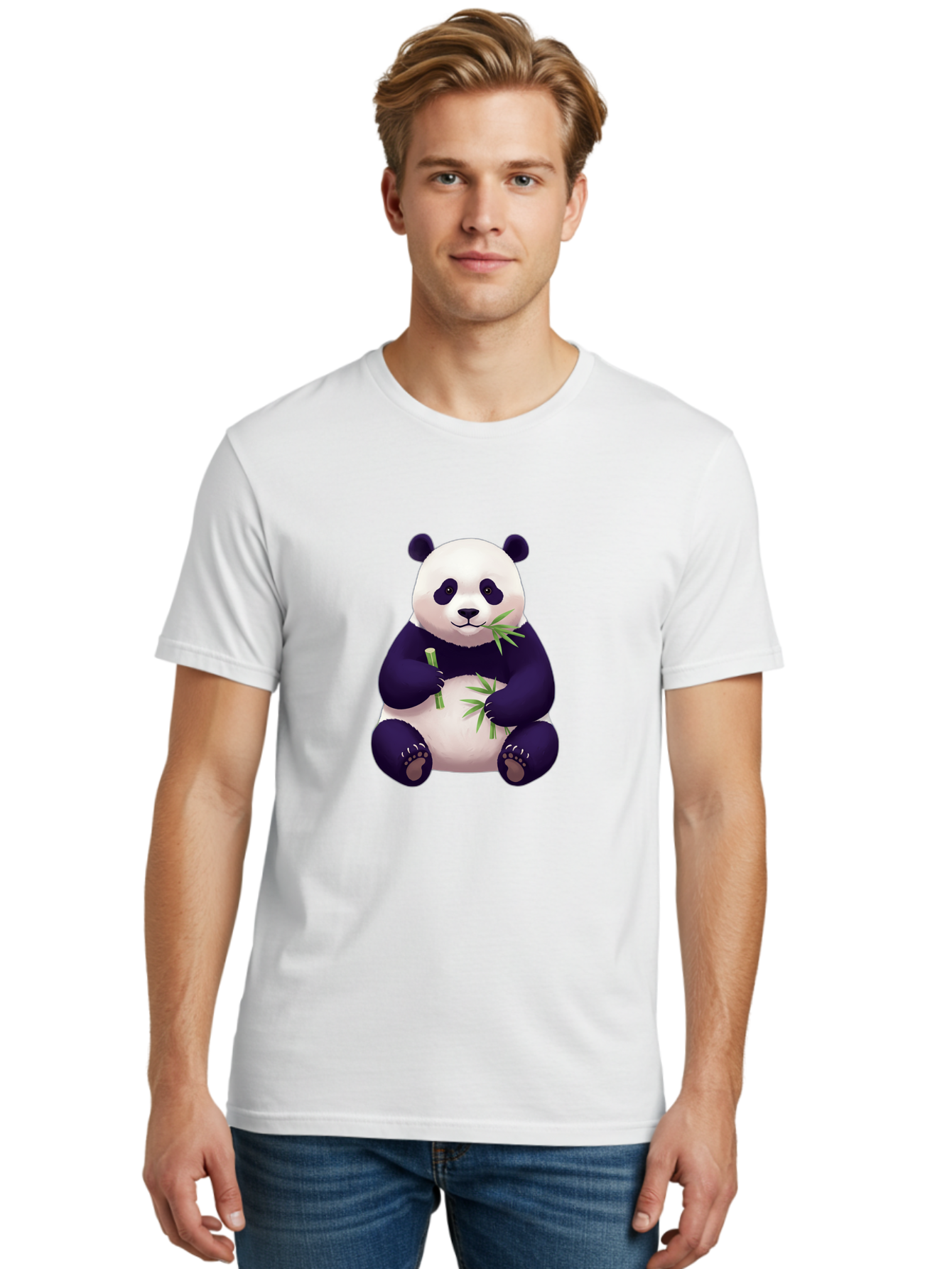 Panda-Eating-Bamboo-5 Men'S Graphic Tee, 100% Cotton, Comfortable Casual Summer Wear, Machine Washable, Vintage Camera, Old Camera, Antique Camera, Black Camera, Classic Photography, Photography Equipment, Nostalgic Device, Film Camera, Baf277
