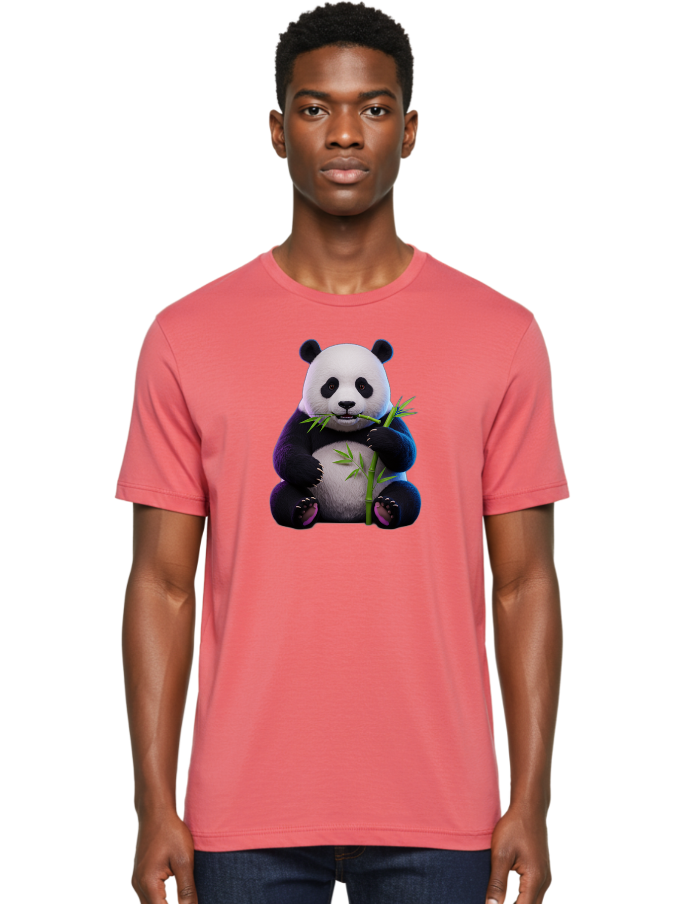 Panda-Eating-Bamboo-6 Men'S Graphic Tee, 100% Cotton, Comfortable Casual Summer Wear, Machine Washable, Vintage Camera, Old Camera, Antique Camera, Black Camera, Classic Photography, Photography Equipment, Nostalgic Device, Film Camera, Baf278