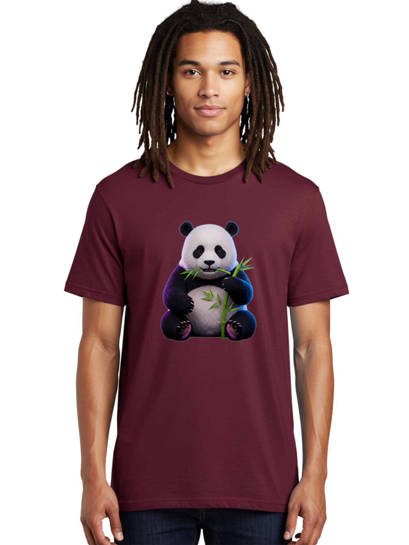 Panda-Eating-Bamboo-6 Men'S Graphic Tee, 100% Cotton, Comfortable Casual Summer Wear, Machine Washable, Vintage Camera, Old Camera, Antique Camera, Black Camera, Classic Photography, Photography Equipment, Nostalgic Device, Film Camera, Baf278
