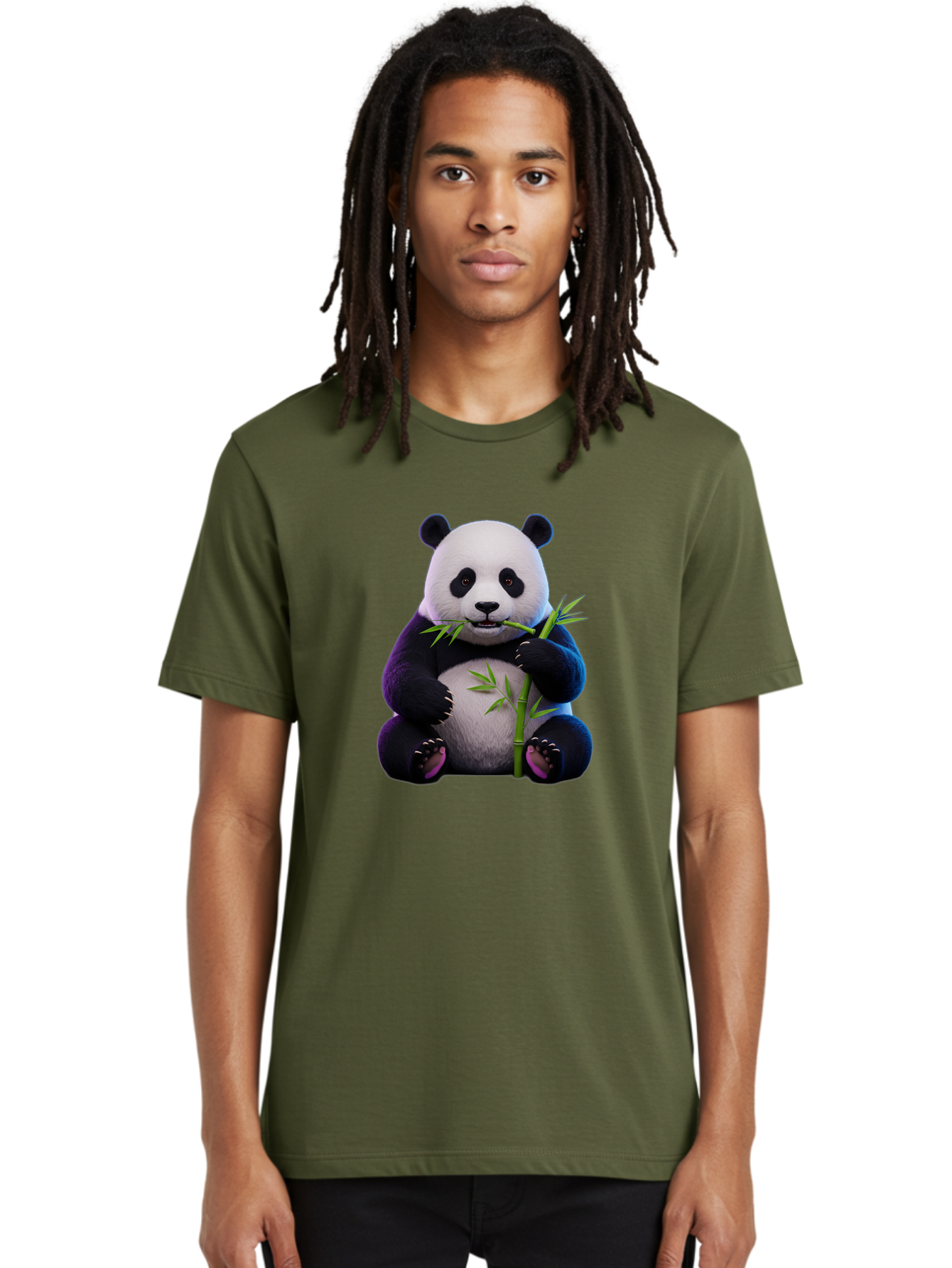Panda-Eating-Bamboo-6 Men'S Graphic Tee, 100% Cotton, Comfortable Casual Summer Wear, Machine Washable, Vintage Camera, Old Camera, Antique Camera, Black Camera, Classic Photography, Photography Equipment, Nostalgic Device, Film Camera, Baf278