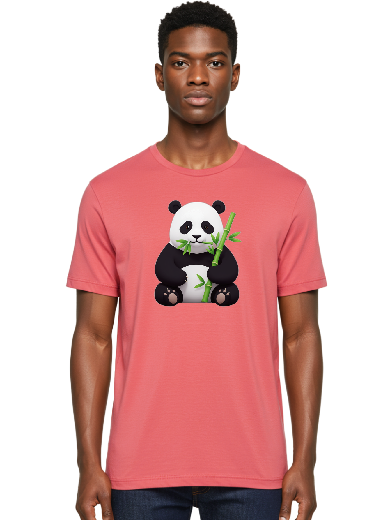 Panda-Eating-Bamboo Men'S Graphic Tee, 100% Cotton, Comfortable Casual Summer Wear, Machine Washable, Vintage Camera, Old Camera, Antique Camera, Black Camera, Classic Photography, Photography Equipment, Nostalgic Device, Film Camera, Baf280