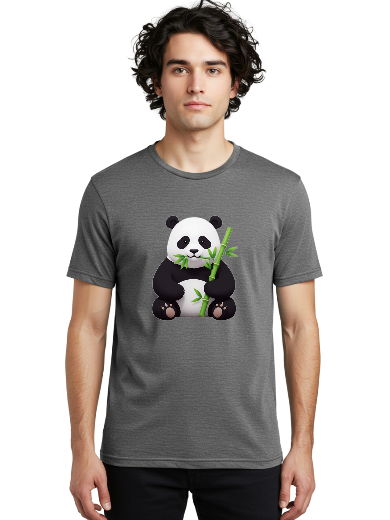 Panda-Eating-Bamboo Men'S Graphic Tee, 100% Cotton, Comfortable Casual Summer Wear, Machine Washable, Vintage Camera, Old Camera, Antique Camera, Black Camera, Classic Photography, Photography Equipment, Nostalgic Device, Film Camera, Baf280