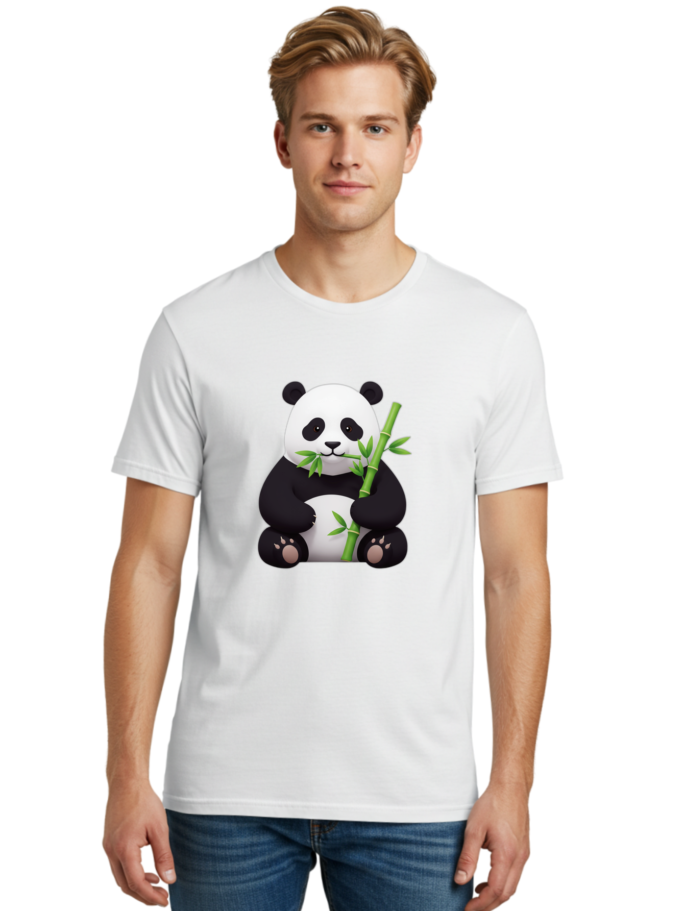 Panda-Eating-Bamboo Men'S Graphic Tee, 100% Cotton, Comfortable Casual Summer Wear, Machine Washable, Vintage Camera, Old Camera, Antique Camera, Black Camera, Classic Photography, Photography Equipment, Nostalgic Device, Film Camera, Baf280
