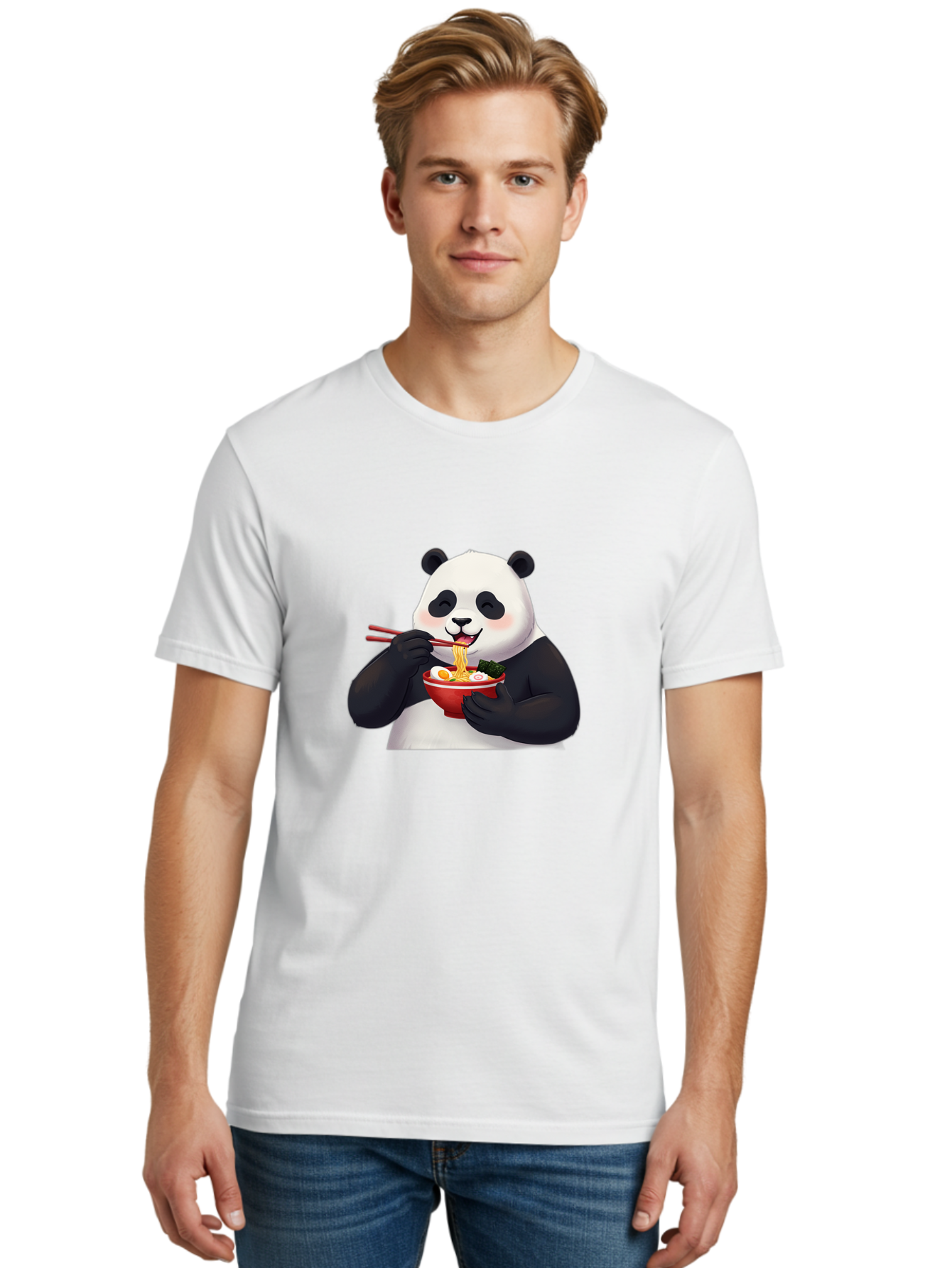 Panda-Eating-Noodles-2 Men'S Graphic Tee, 100% Cotton, Comfortable Casual Summer Wear, Machine Washable, Vintage Camera, Old Camera, Antique Camera, Black Camera, Classic Photography, Photography Equipment, Nostalgic Device, Film Camera, Baf282