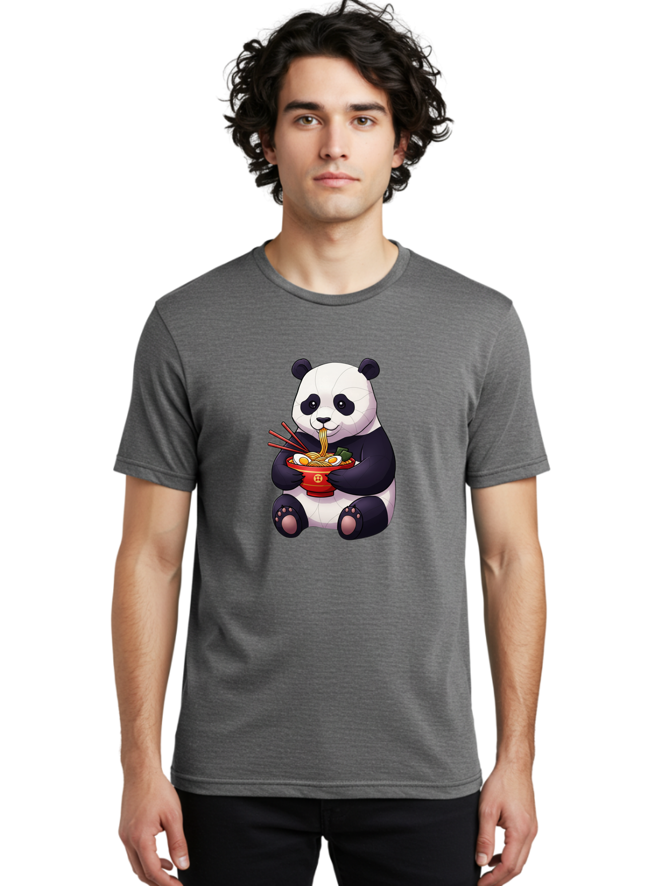 Panda-Eating-Noodles-3 Men'S Graphic Tee, 100% Cotton, Comfortable Casual Summer Wear, Machine Washable, Vintage Camera, Old Camera, Antique Camera, Black Camera, Classic Photography, Photography Equipment, Nostalgic Device, Film Camera, Baf283