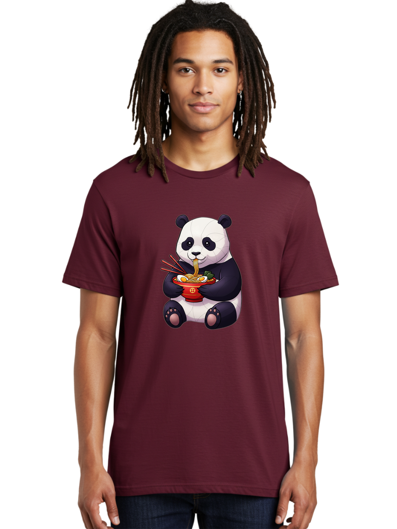Panda-Eating-Noodles-3 Men'S Graphic Tee, 100% Cotton, Comfortable Casual Summer Wear, Machine Washable, Vintage Camera, Old Camera, Antique Camera, Black Camera, Classic Photography, Photography Equipment, Nostalgic Device, Film Camera, Baf283
