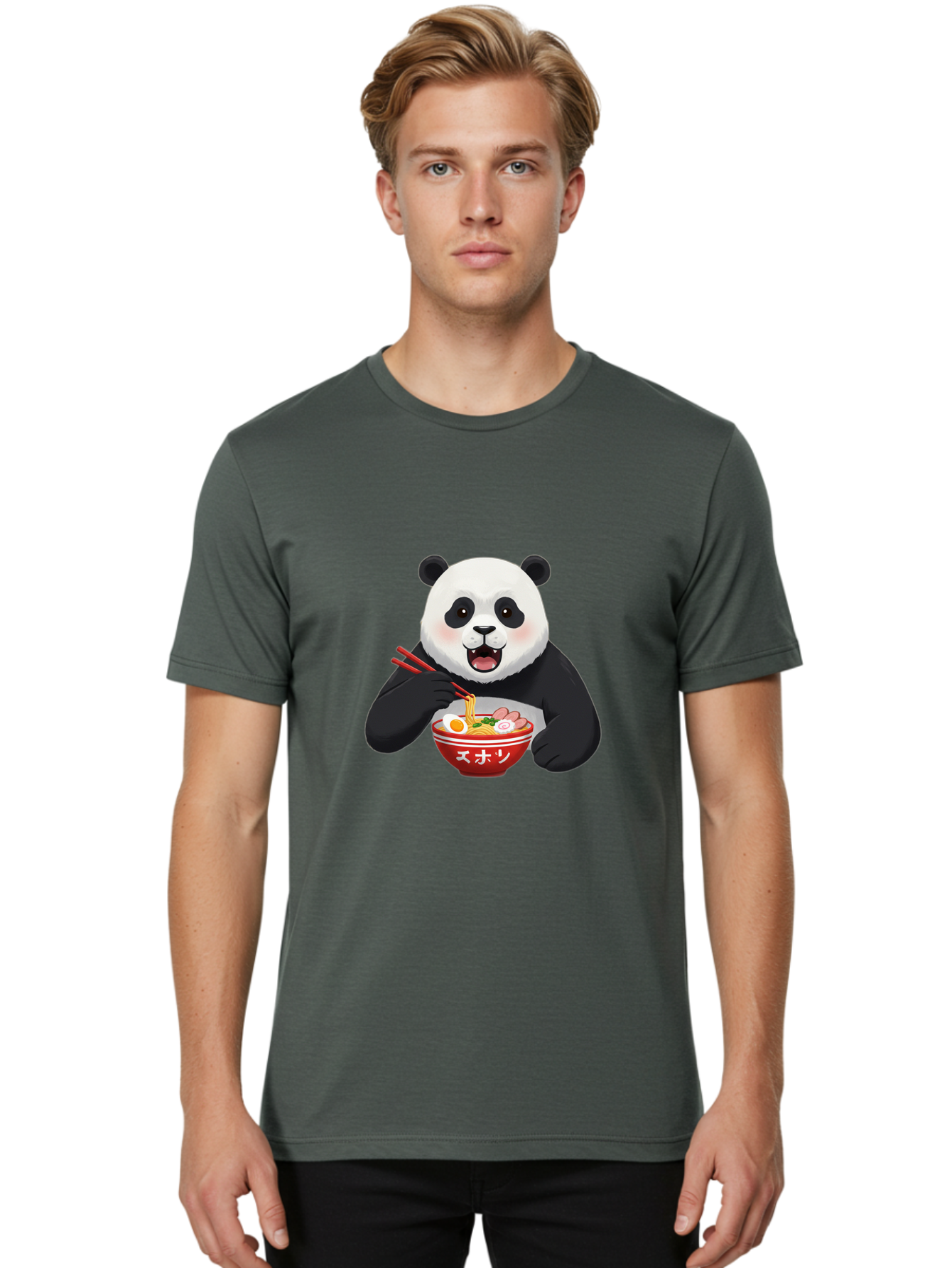Panda-Eating-Ramen-2 Men'S Graphic Tee, 100% Cotton, Comfortable Casual Summer Wear, Machine Washable, Vintage Camera, Old Camera, Antique Camera, Black Camera, Classic Photography, Photography Equipment, Nostalgic Device, Film Camera, Baf286