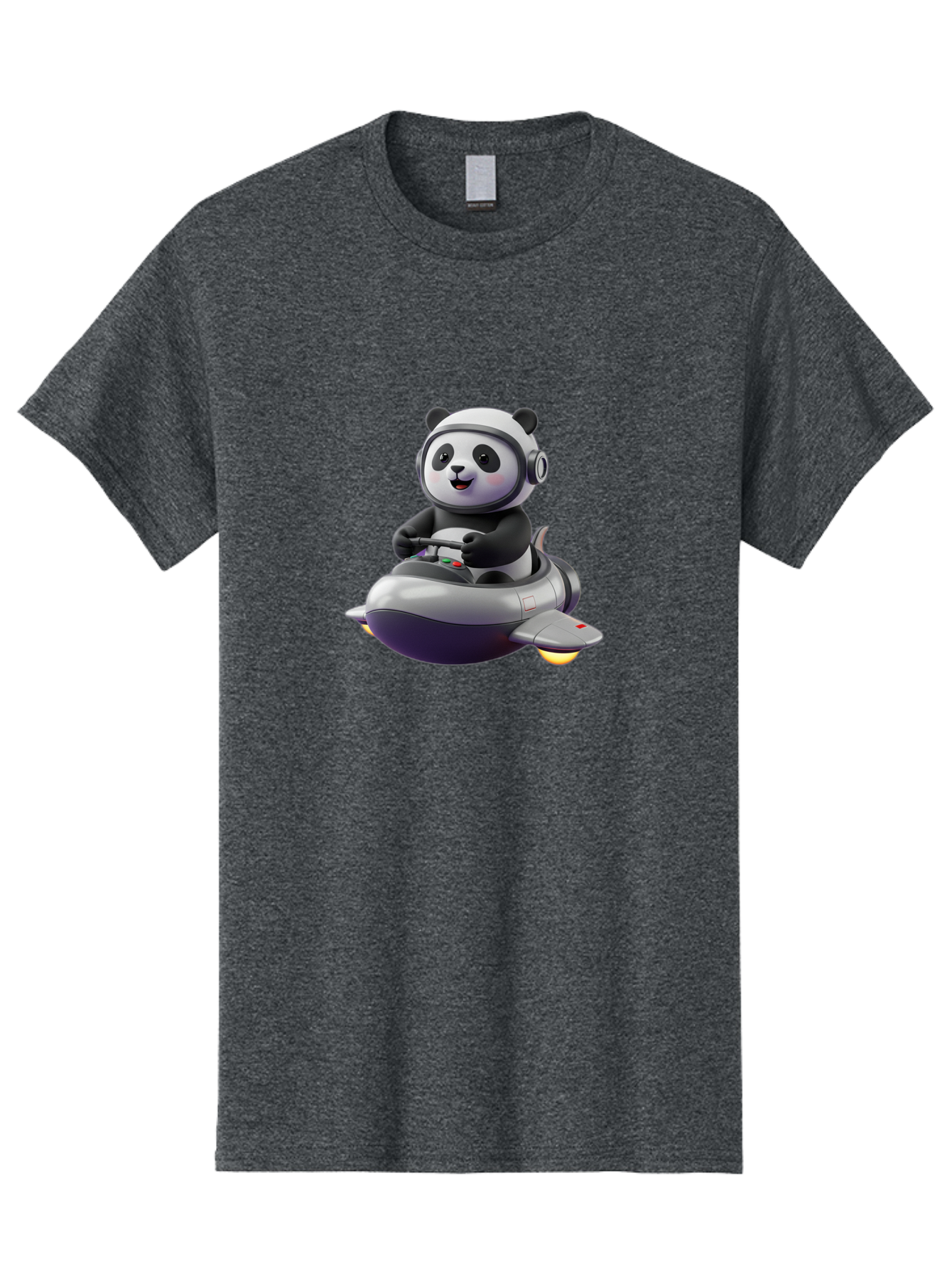 Panda-Flying-Jet Men'S Graphic Tee, 100% Cotton, Comfortable Casual Summer Wear, Machine Washable, Vintage Camera, Old Camera, Antique Camera, Black Camera, Classic Photography, Photography Equipment, Nostalgic Device, Film Camera, Camera Art Baf288
