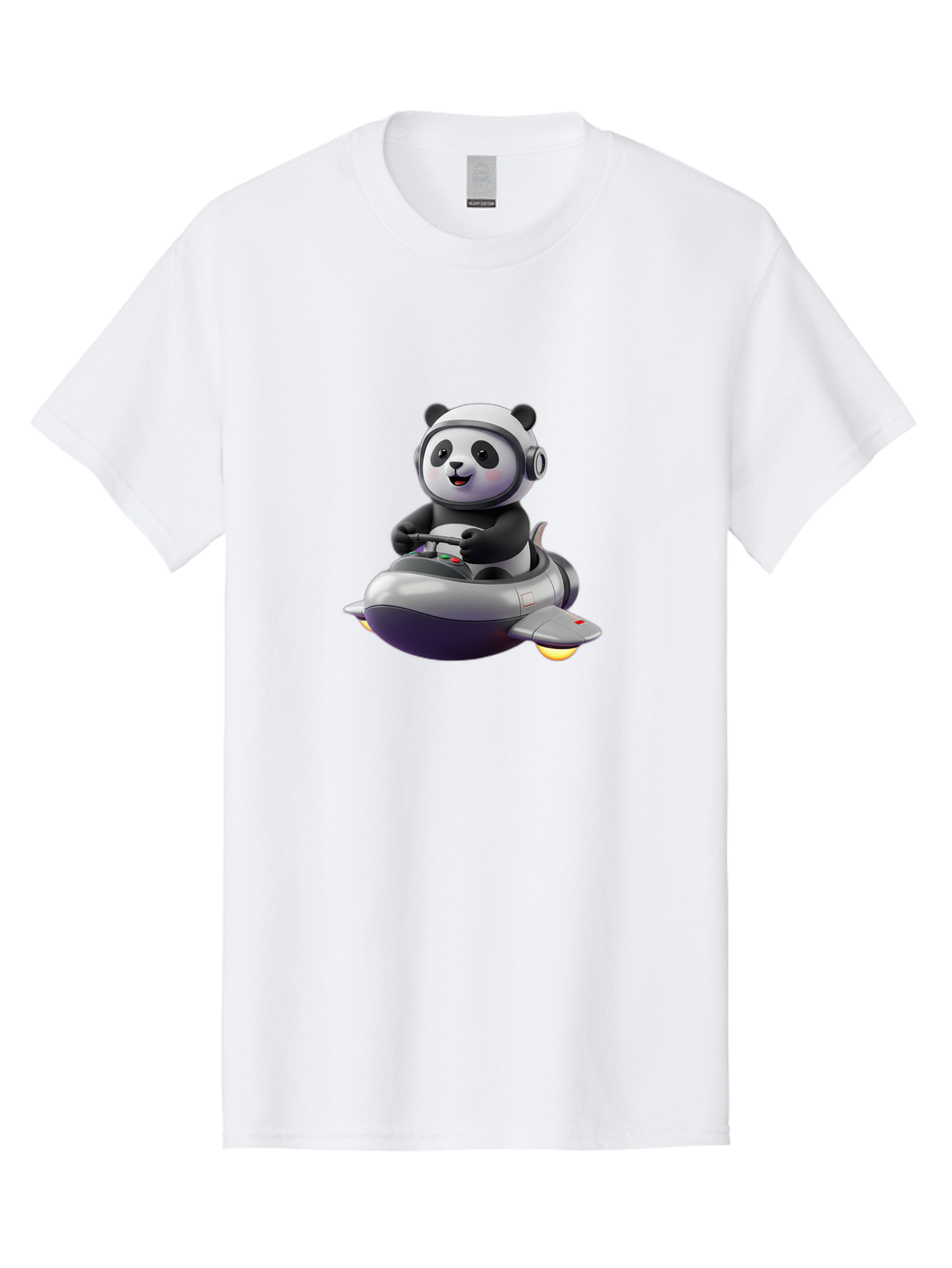 Panda-Flying-Jet Men'S Graphic Tee, 100% Cotton, Comfortable Casual Summer Wear, Machine Washable, Vintage Camera, Old Camera, Antique Camera, Black Camera, Classic Photography, Photography Equipment, Nostalgic Device, Film Camera, Camera Art Baf288