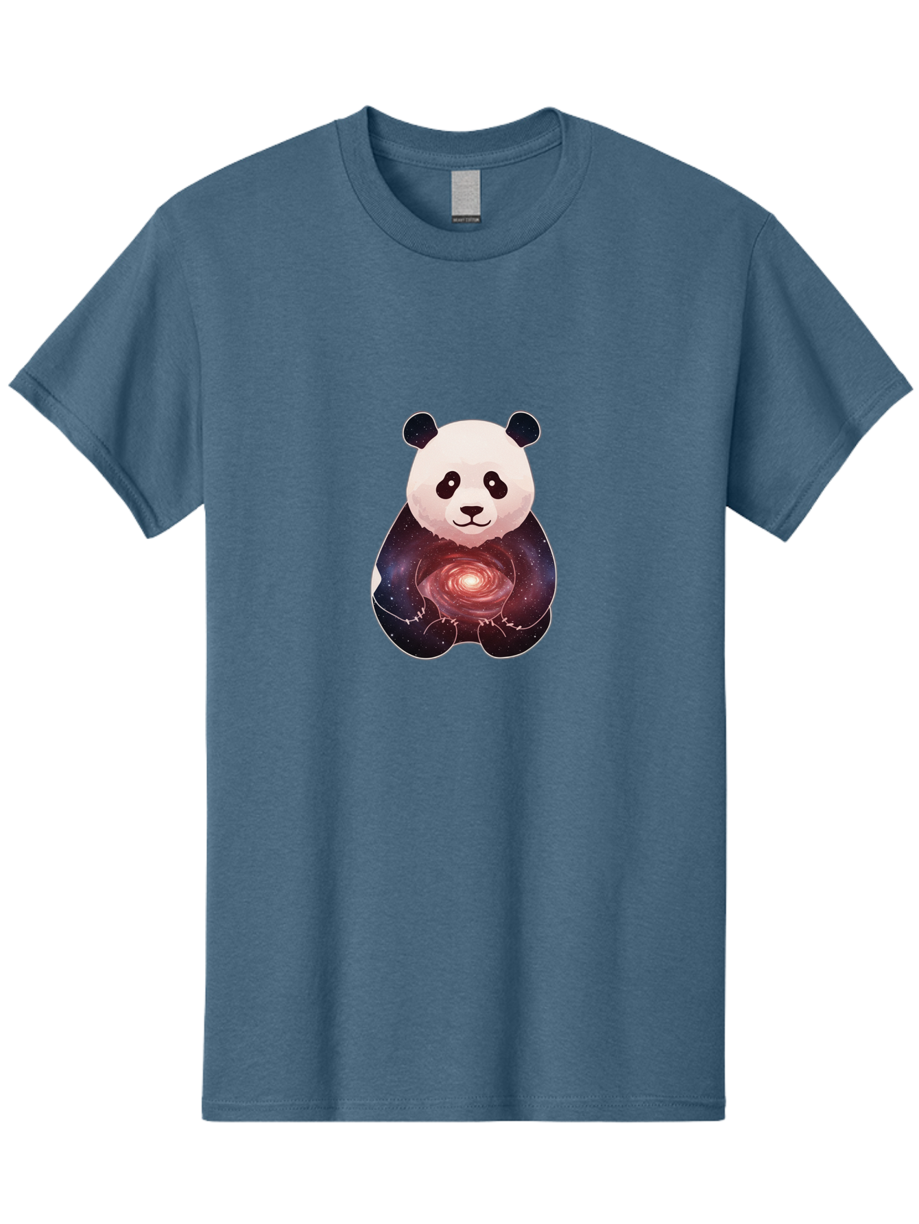 Panda-Galaxy-2 Men'S Graphic Tee, 100% Cotton, Comfortable Casual Summer Wear, Machine Washable, Vintage Camera, Old Camera, Antique Camera, Black Camera, Classic Photography, Photography Equipment, Nostalgic Device, Film Camera, Camera Art Baf290