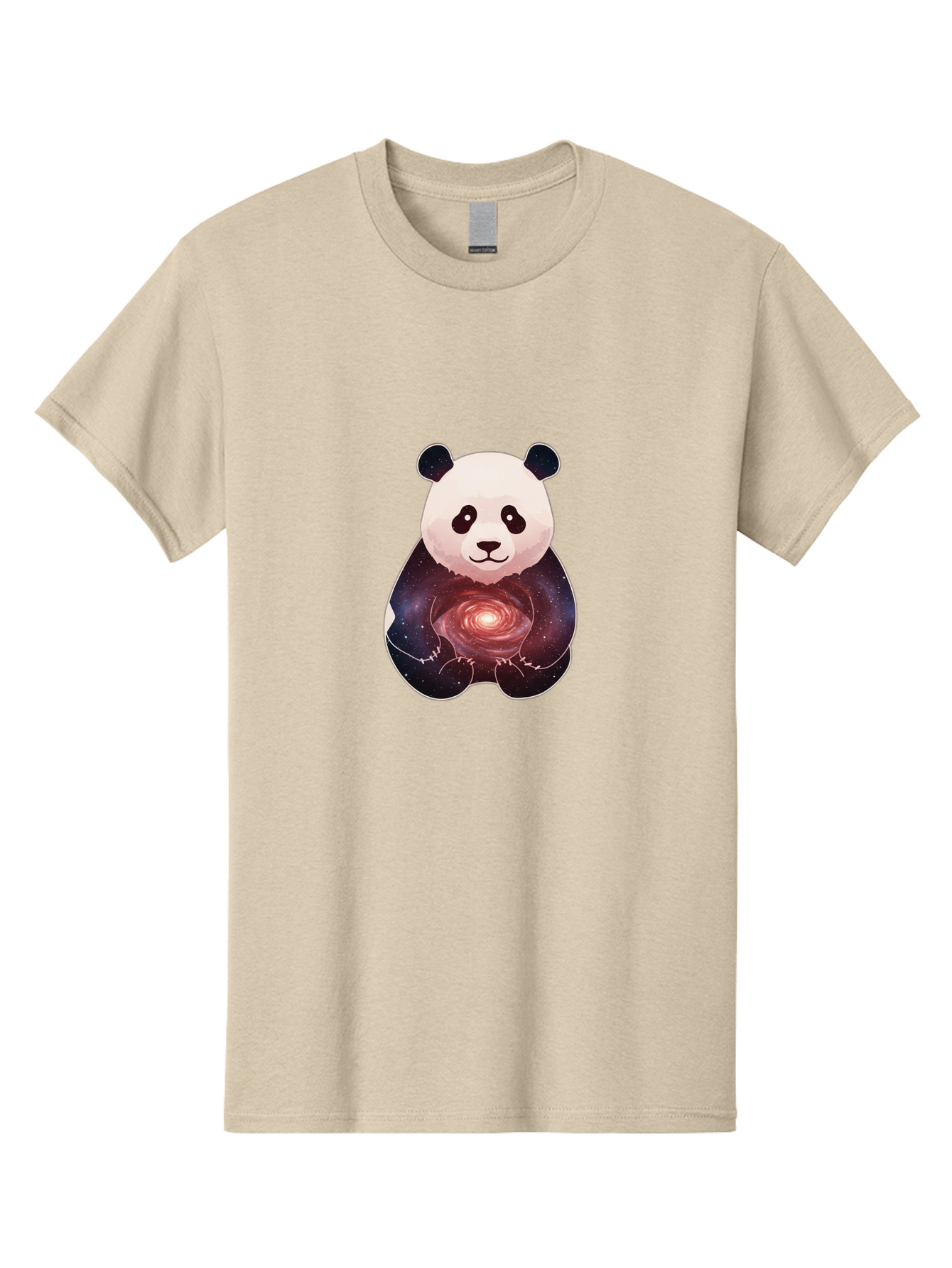 Panda-Galaxy-2 Men'S Graphic Tee, 100% Cotton, Comfortable Casual Summer Wear, Machine Washable, Vintage Camera, Old Camera, Antique Camera, Black Camera, Classic Photography, Photography Equipment, Nostalgic Device, Film Camera, Camera Art Baf290