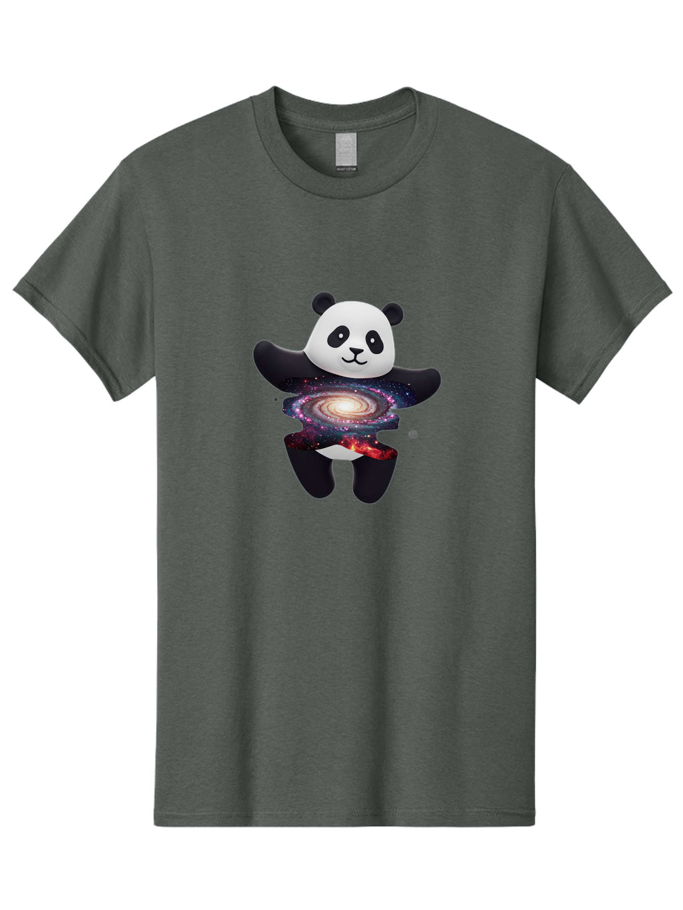 Panda-Galaxy-3 Men'S Graphic Tee, 100% Cotton, Comfortable Casual Summer Wear, Machine Washable, Vintage Camera, Old Camera, Antique Camera, Black Camera, Classic Photography, Photography Equipment, Nostalgic Device, Film Camera, Camera Art Baf291