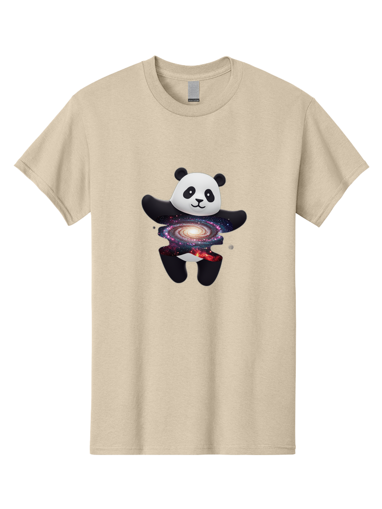 Panda-Galaxy-3 Men'S Graphic Tee, 100% Cotton, Comfortable Casual Summer Wear, Machine Washable, Vintage Camera, Old Camera, Antique Camera, Black Camera, Classic Photography, Photography Equipment, Nostalgic Device, Film Camera, Camera Art Baf291