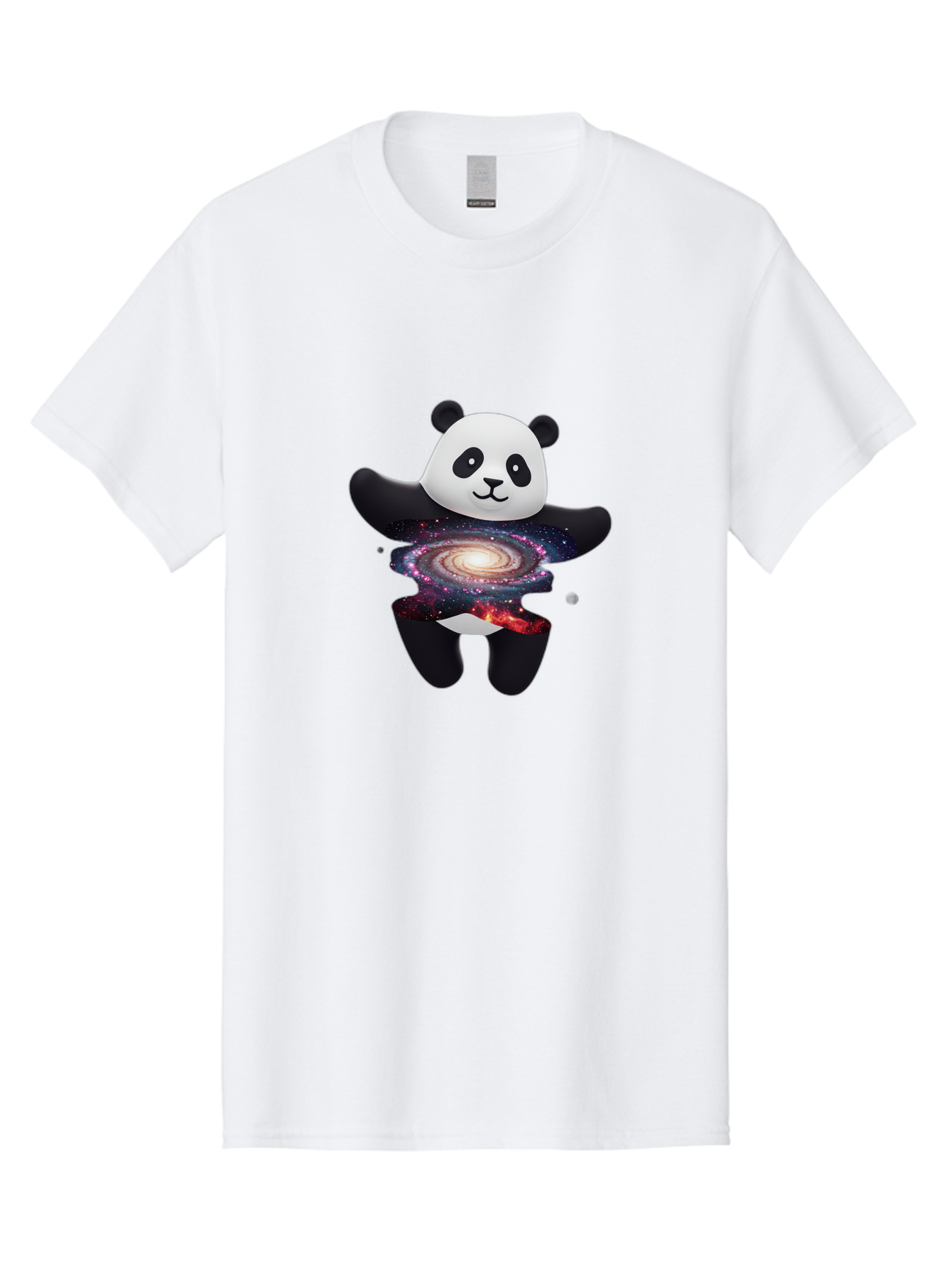 Panda-Galaxy-3 Men'S Graphic Tee, 100% Cotton, Comfortable Casual Summer Wear, Machine Washable, Vintage Camera, Old Camera, Antique Camera, Black Camera, Classic Photography, Photography Equipment, Nostalgic Device, Film Camera, Camera Art Baf291