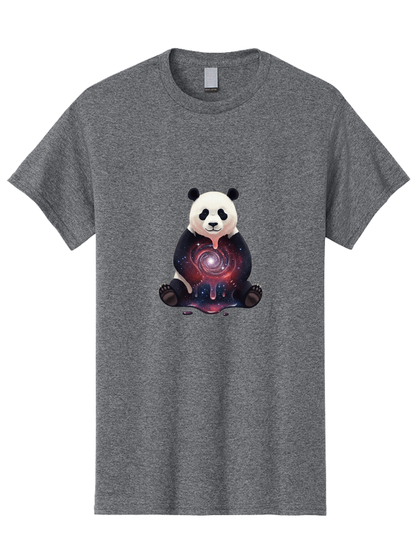 Panda-Galaxy-4 Men'S Graphic Tee, 100% Cotton, Comfortable Casual Summer Wear, Machine Washable, Vintage Camera, Old Camera, Antique Camera, Black Camera, Classic Photography, Photography Equipment, Nostalgic Device, Film Camera, Camera Art Baf292