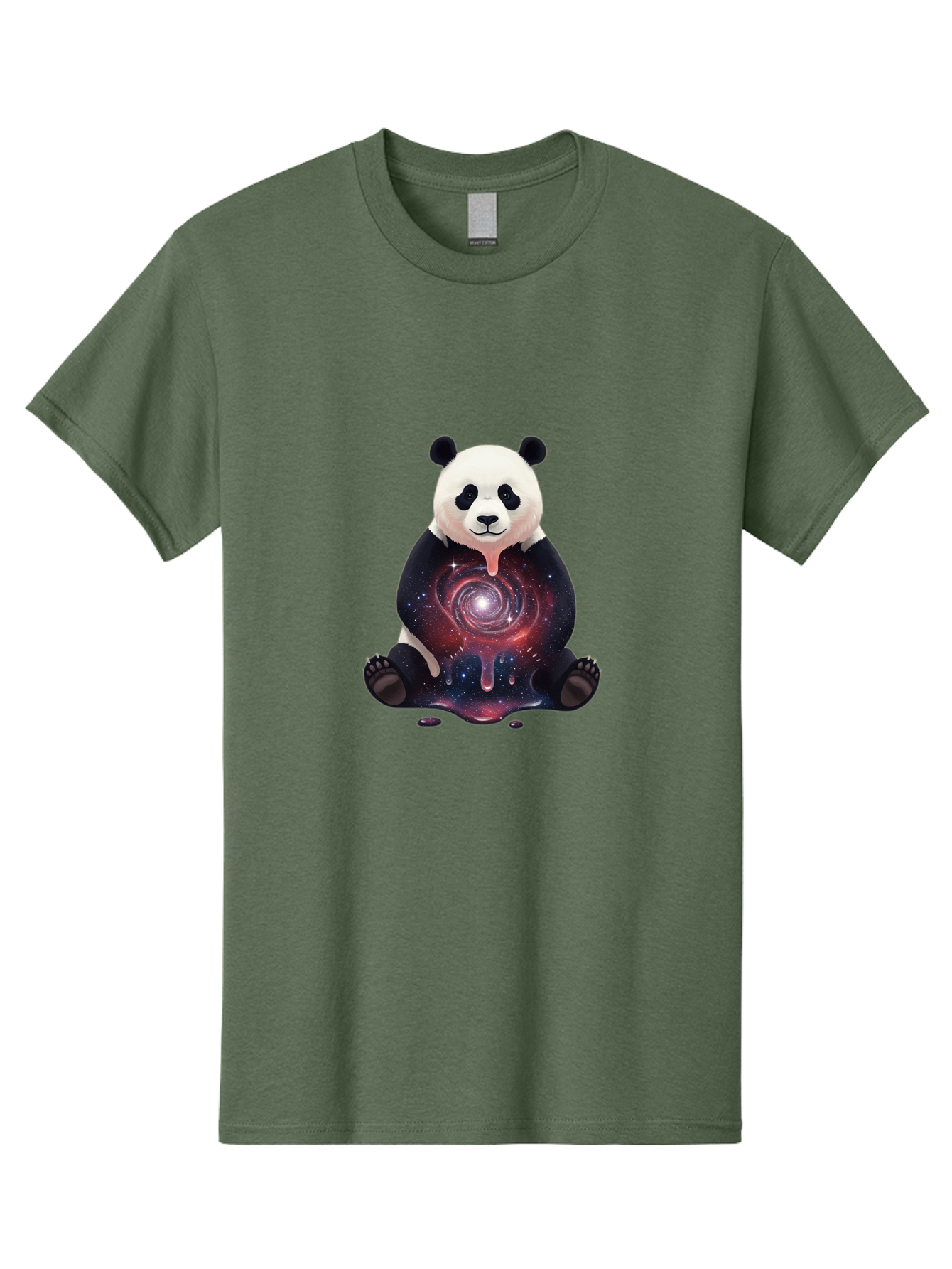 Panda-Galaxy-4 Men'S Graphic Tee, 100% Cotton, Comfortable Casual Summer Wear, Machine Washable, Vintage Camera, Old Camera, Antique Camera, Black Camera, Classic Photography, Photography Equipment, Nostalgic Device, Film Camera, Camera Art Baf292
