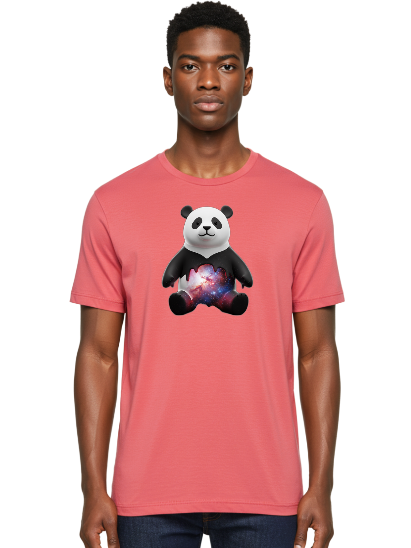 Panda-Galaxy Men'S Graphic Tee, 100% Cotton, Comfortable Casual Summer Wear, Machine Washable, Vintage Camera, Old Camera, Antique Camera, Black Camera, Classic Photography, Photography Equipment, Nostalgic Device, Film Camera, Camera Art Baf293