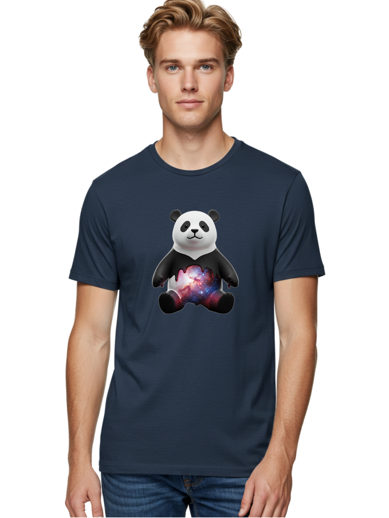 Panda-Galaxy Men'S Graphic Tee, 100% Cotton, Comfortable Casual Summer Wear, Machine Washable, Vintage Camera, Old Camera, Antique Camera, Black Camera, Classic Photography, Photography Equipment, Nostalgic Device, Film Camera, Camera Art Baf293