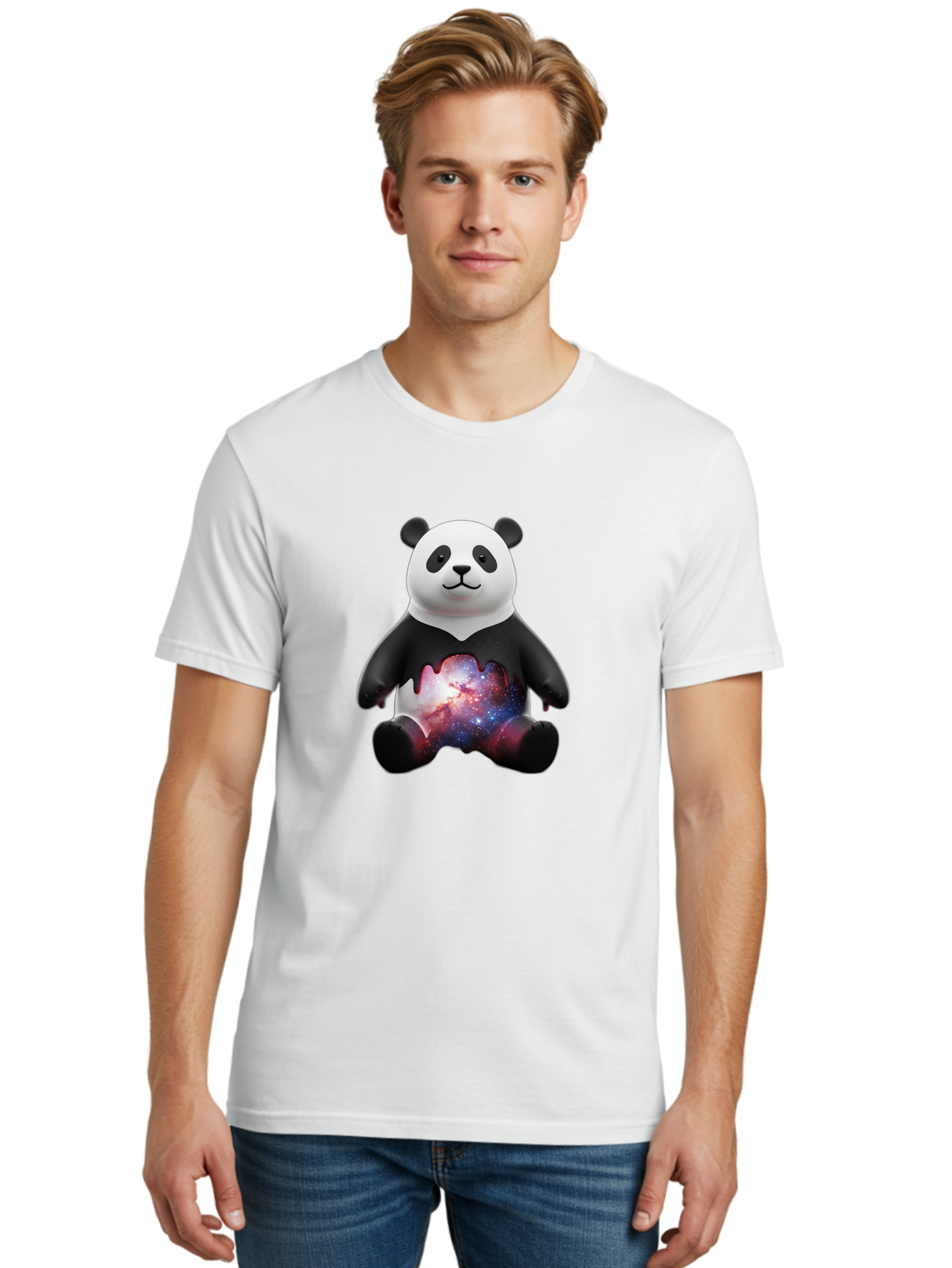 Panda-Galaxy Men'S Graphic Tee, 100% Cotton, Comfortable Casual Summer Wear, Machine Washable, Vintage Camera, Old Camera, Antique Camera, Black Camera, Classic Photography, Photography Equipment, Nostalgic Device, Film Camera, Camera Art Baf293