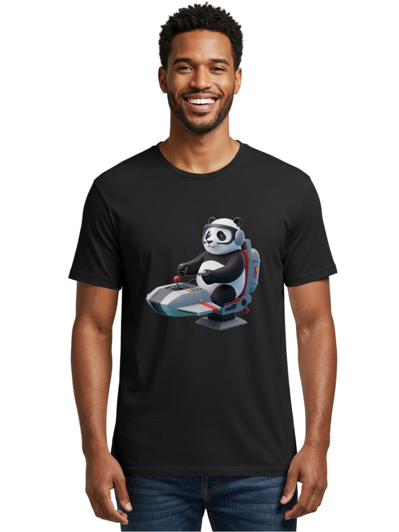 Panda-Gamer Men'S Graphic Tee, 100% Cotton, Comfortable Casual Summer Wear, Machine Washable, Vintage Camera, Old Camera, Antique Camera, Black Camera, Classic Photography, Photography Equipment, Nostalgic Device, Film Camera, Camera Art Baf294