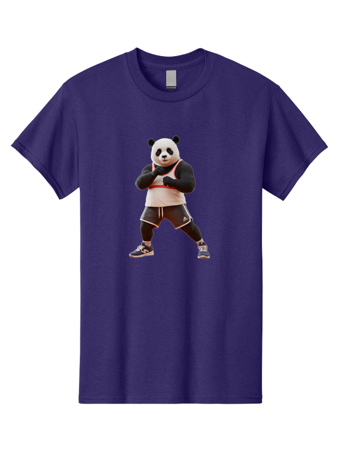 Panda-In-Boxing-Stance Men'S Graphic Tee, 100% Cotton, Comfortable Casual Summer Wear, Machine Washable, Vintage Camera, Old Camera, Antique Camera, Black Camera, Classic Photography, Photography Equipment, Nostalgic Device, Film Camera, Baf295