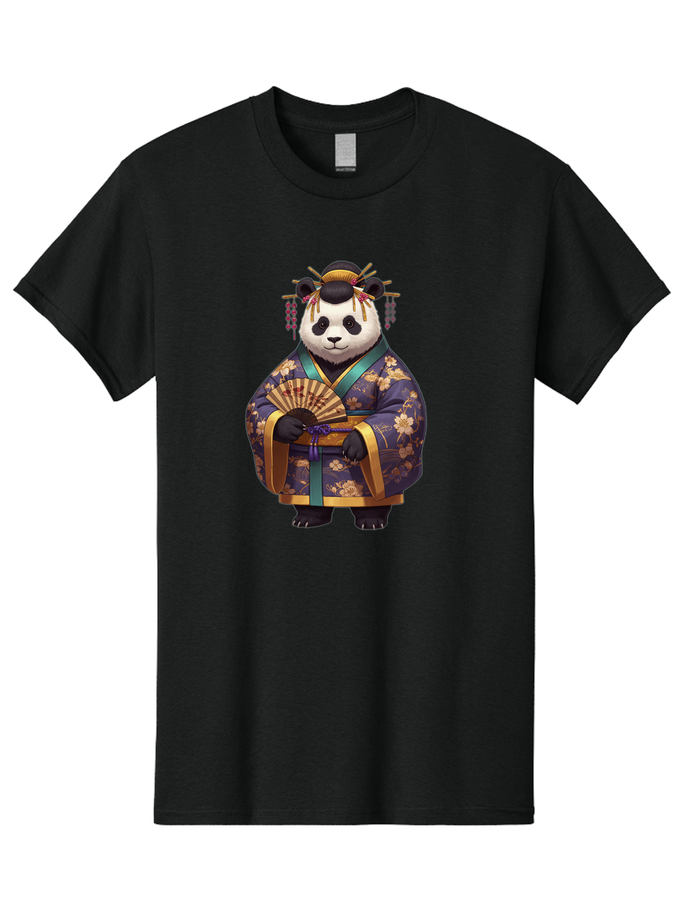 Panda-In-Kimono Men'S Graphic Tee, 100% Cotton, Comfortable Casual Summer Wear, Machine Washable, Vintage Camera, Old Camera, Antique Camera, Black Camera, Classic Photography, Photography Equipment, Nostalgic Device, Film Camera, Camera Art Baf296