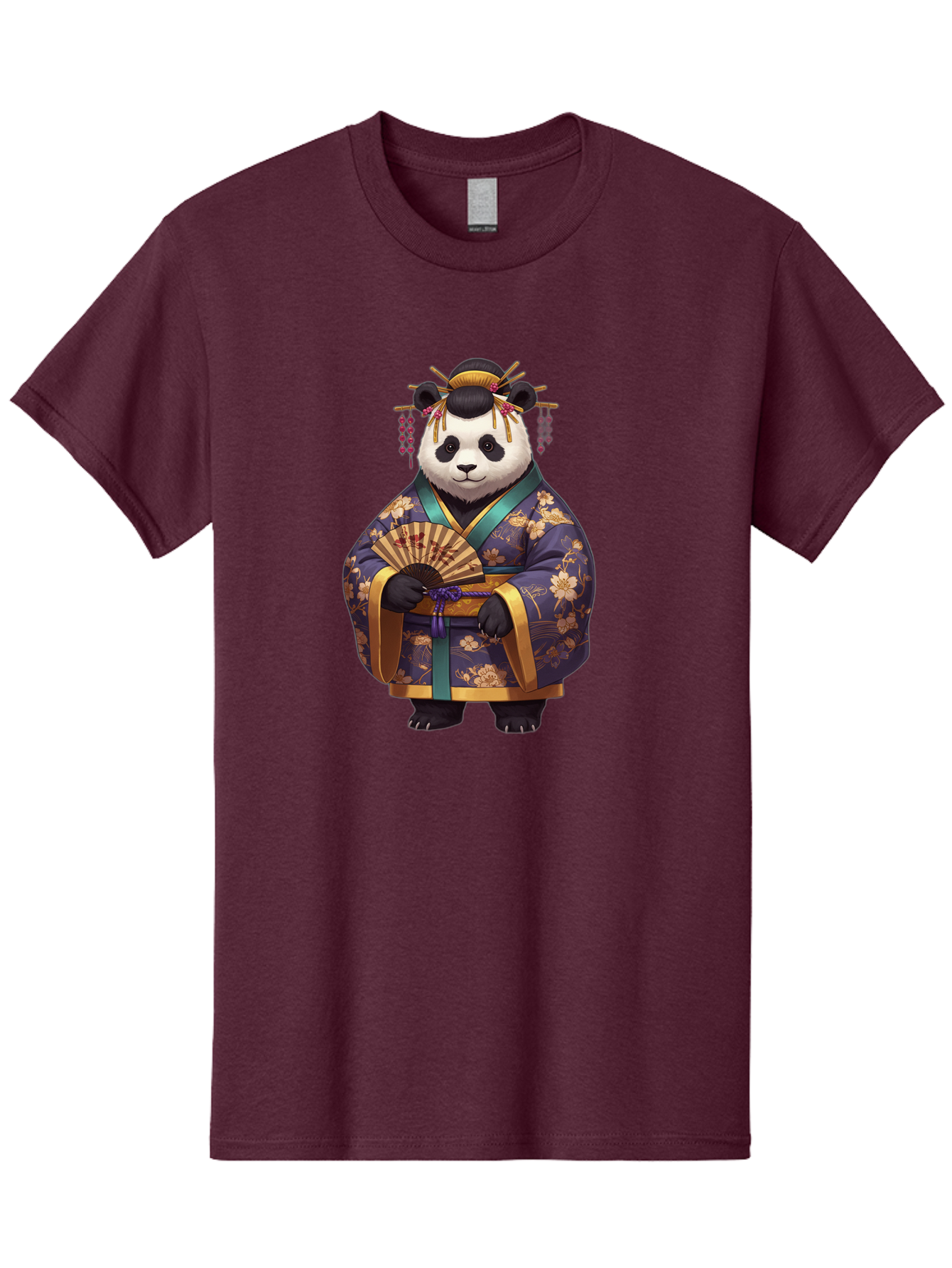 Panda-In-Kimono Men'S Graphic Tee, 100% Cotton, Comfortable Casual Summer Wear, Machine Washable, Vintage Camera, Old Camera, Antique Camera, Black Camera, Classic Photography, Photography Equipment, Nostalgic Device, Film Camera, Camera Art Baf296