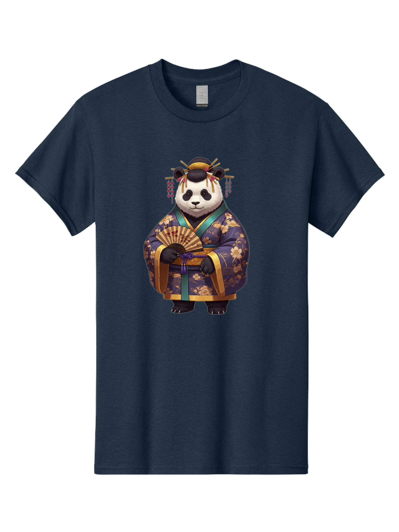 Panda-In-Kimono Men'S Graphic Tee, 100% Cotton, Comfortable Casual Summer Wear, Machine Washable, Vintage Camera, Old Camera, Antique Camera, Black Camera, Classic Photography, Photography Equipment, Nostalgic Device, Film Camera, Camera Art Baf296
