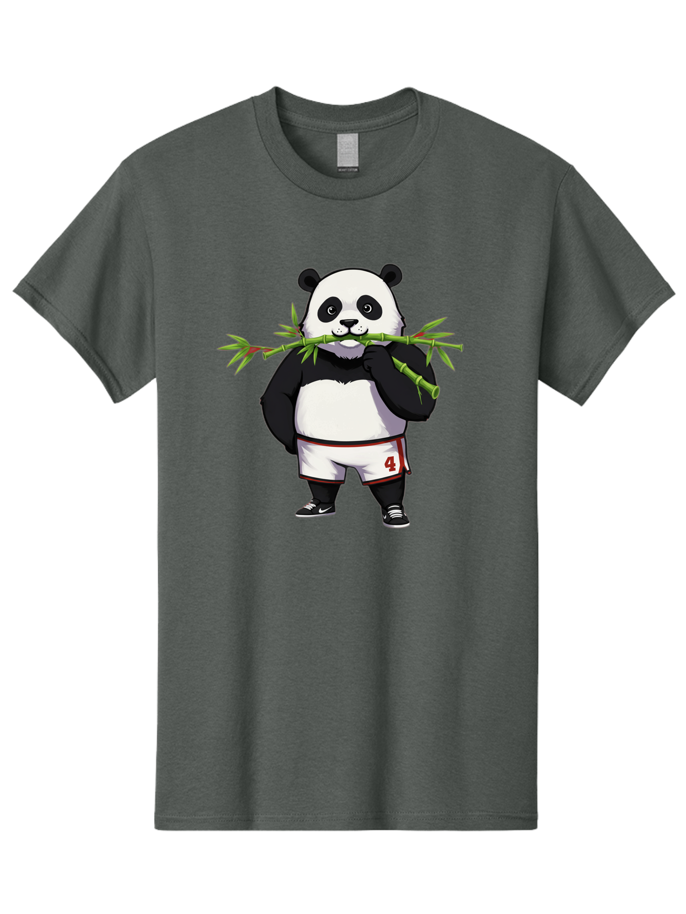 Panda-In-Shorts Men'S Graphic Tee, 100% Cotton, Comfortable Casual Summer Wear, Machine Washable, Vintage Camera, Old Camera, Antique Camera, Black Camera, Classic Photography, Photography Equipment, Nostalgic Device, Film Camera, Camera Art Baf297