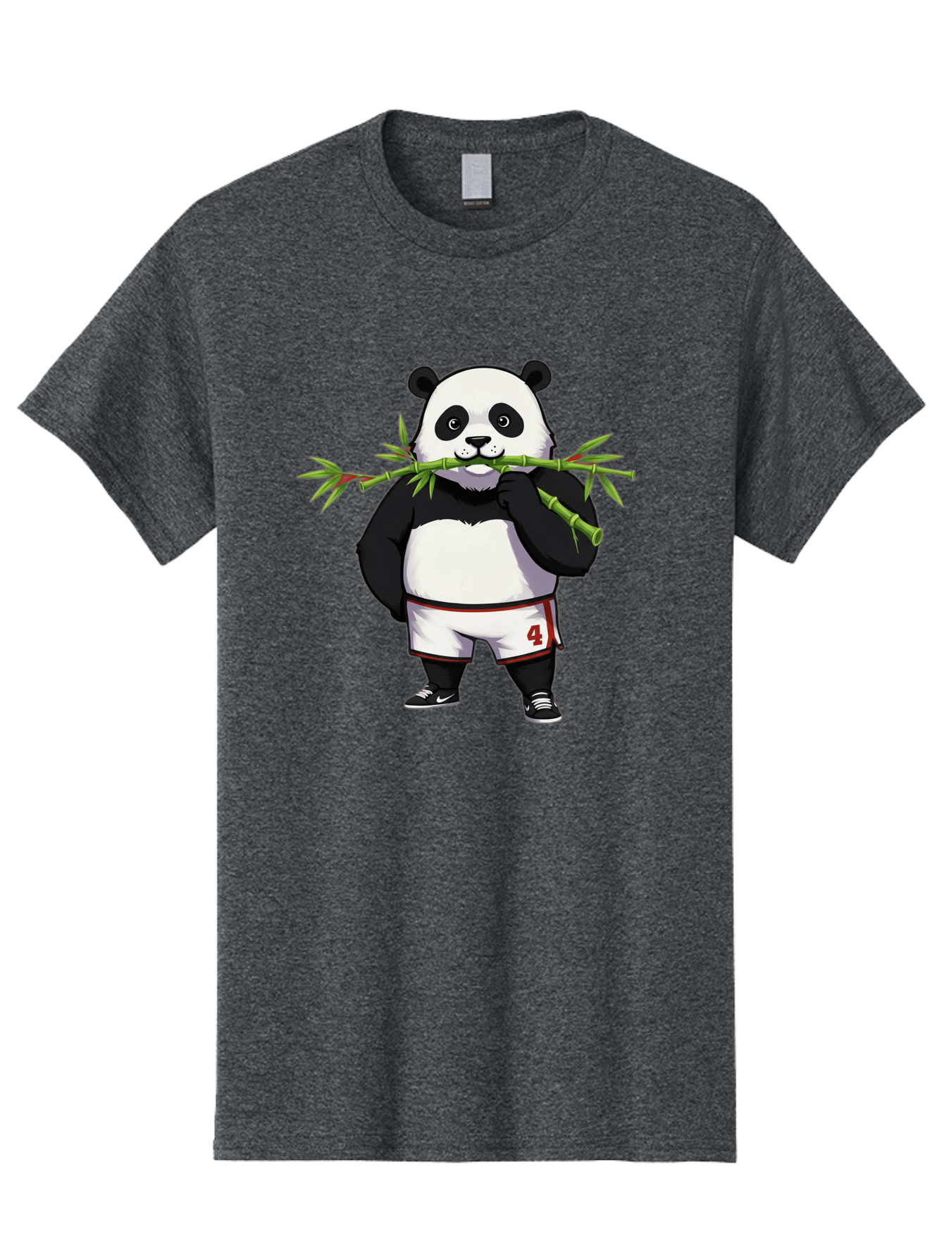 Panda-In-Shorts Men'S Graphic Tee, 100% Cotton, Comfortable Casual Summer Wear, Machine Washable, Vintage Camera, Old Camera, Antique Camera, Black Camera, Classic Photography, Photography Equipment, Nostalgic Device, Film Camera, Camera Art Baf297