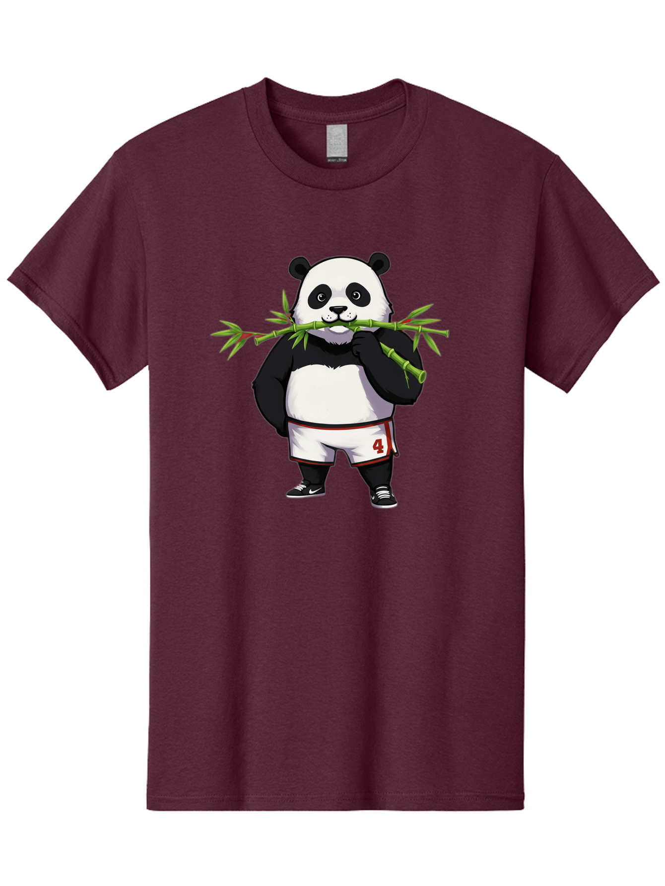 Panda-In-Shorts Men'S Graphic Tee, 100% Cotton, Comfortable Casual Summer Wear, Machine Washable, Vintage Camera, Old Camera, Antique Camera, Black Camera, Classic Photography, Photography Equipment, Nostalgic Device, Film Camera, Camera Art Baf297