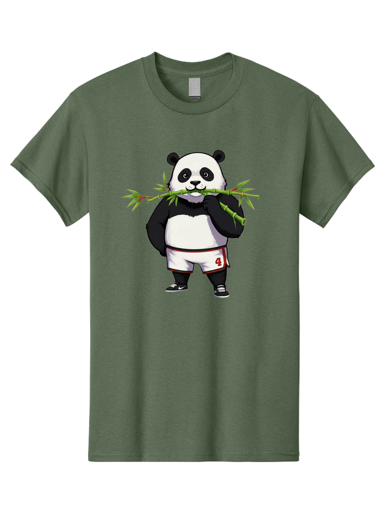 Panda-In-Shorts Men'S Graphic Tee, 100% Cotton, Comfortable Casual Summer Wear, Machine Washable, Vintage Camera, Old Camera, Antique Camera, Black Camera, Classic Photography, Photography Equipment, Nostalgic Device, Film Camera, Camera Art Baf297