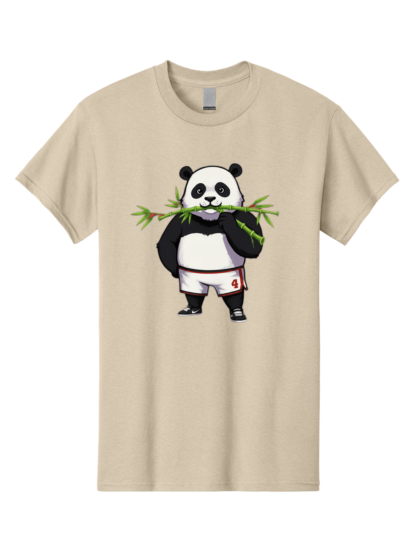 Panda-In-Shorts Men'S Graphic Tee, 100% Cotton, Comfortable Casual Summer Wear, Machine Washable, Vintage Camera, Old Camera, Antique Camera, Black Camera, Classic Photography, Photography Equipment, Nostalgic Device, Film Camera, Camera Art Baf297