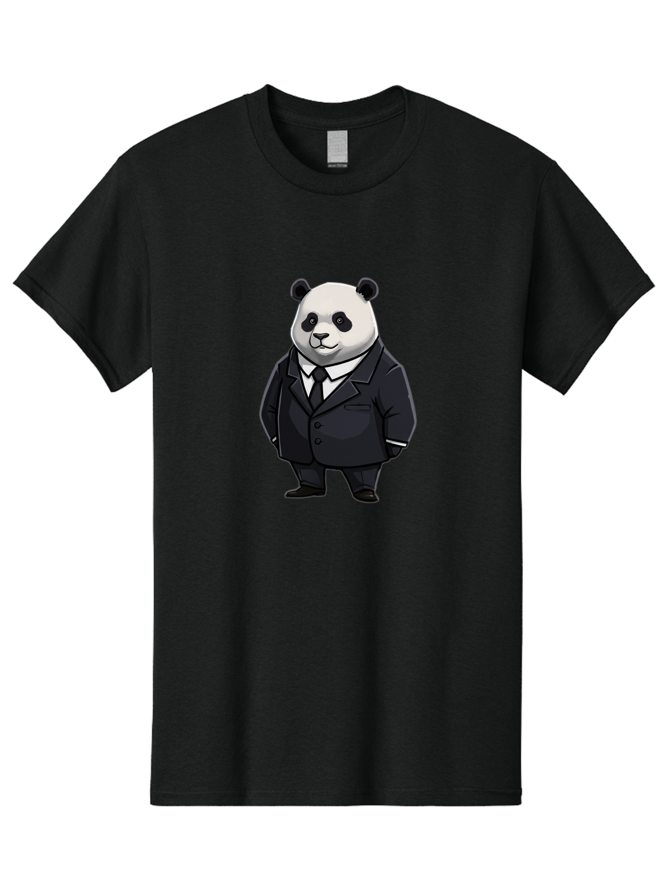 Panda-In-Suit Men'S Graphic Tee, 100% Cotton, Comfortable Casual Summer Wear, Machine Washable, Vintage Camera, Old Camera, Antique Camera, Black Camera, Classic Photography, Photography Equipment, Nostalgic Device, Film Camera, Camera Art Baf300