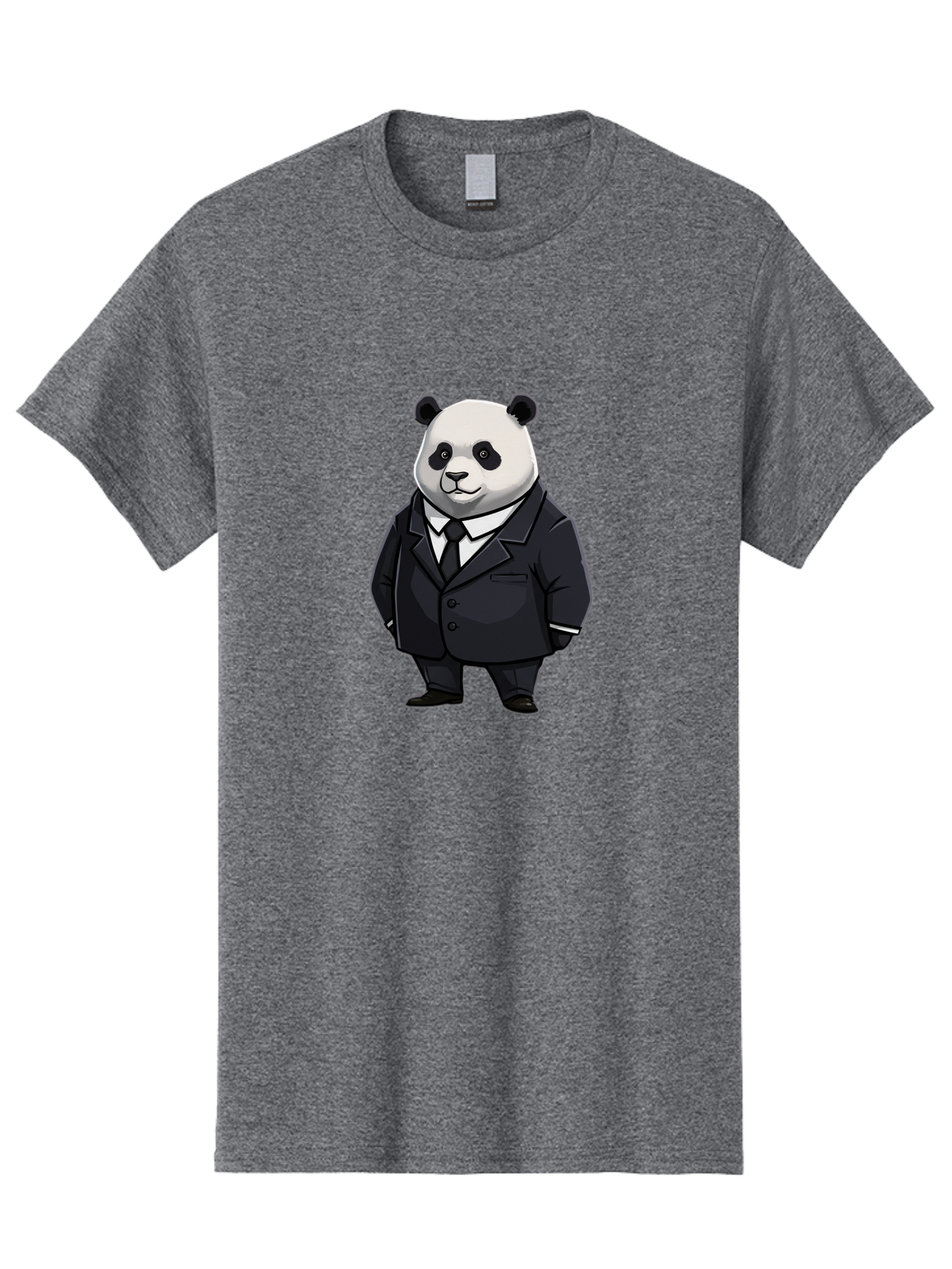 Panda-In-Suit Men'S Graphic Tee, 100% Cotton, Comfortable Casual Summer Wear, Machine Washable, Vintage Camera, Old Camera, Antique Camera, Black Camera, Classic Photography, Photography Equipment, Nostalgic Device, Film Camera, Camera Art Baf300