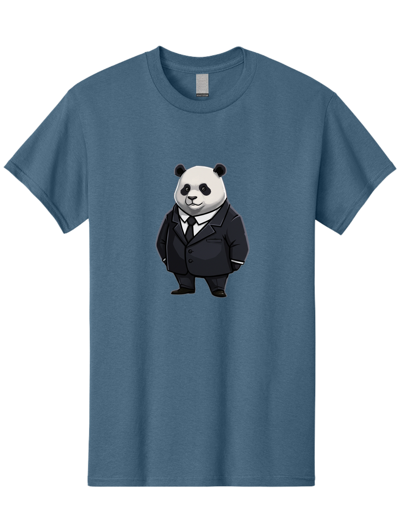Panda-In-Suit Men'S Graphic Tee, 100% Cotton, Comfortable Casual Summer Wear, Machine Washable, Vintage Camera, Old Camera, Antique Camera, Black Camera, Classic Photography, Photography Equipment, Nostalgic Device, Film Camera, Camera Art Baf300