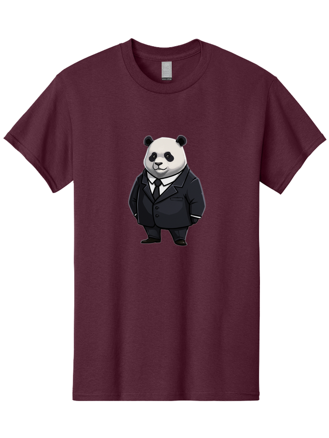 Panda-In-Suit Men'S Graphic Tee, 100% Cotton, Comfortable Casual Summer Wear, Machine Washable, Vintage Camera, Old Camera, Antique Camera, Black Camera, Classic Photography, Photography Equipment, Nostalgic Device, Film Camera, Camera Art Baf300