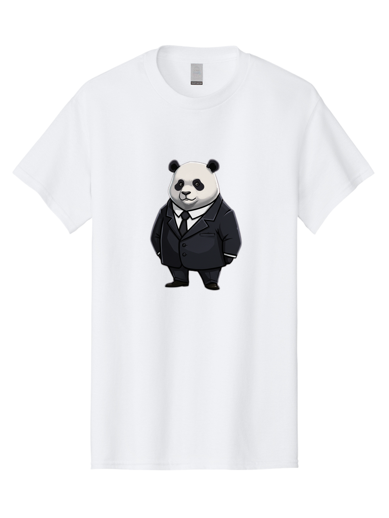 Panda-In-Suit Men'S Graphic Tee, 100% Cotton, Comfortable Casual Summer Wear, Machine Washable, Vintage Camera, Old Camera, Antique Camera, Black Camera, Classic Photography, Photography Equipment, Nostalgic Device, Film Camera, Camera Art Baf300