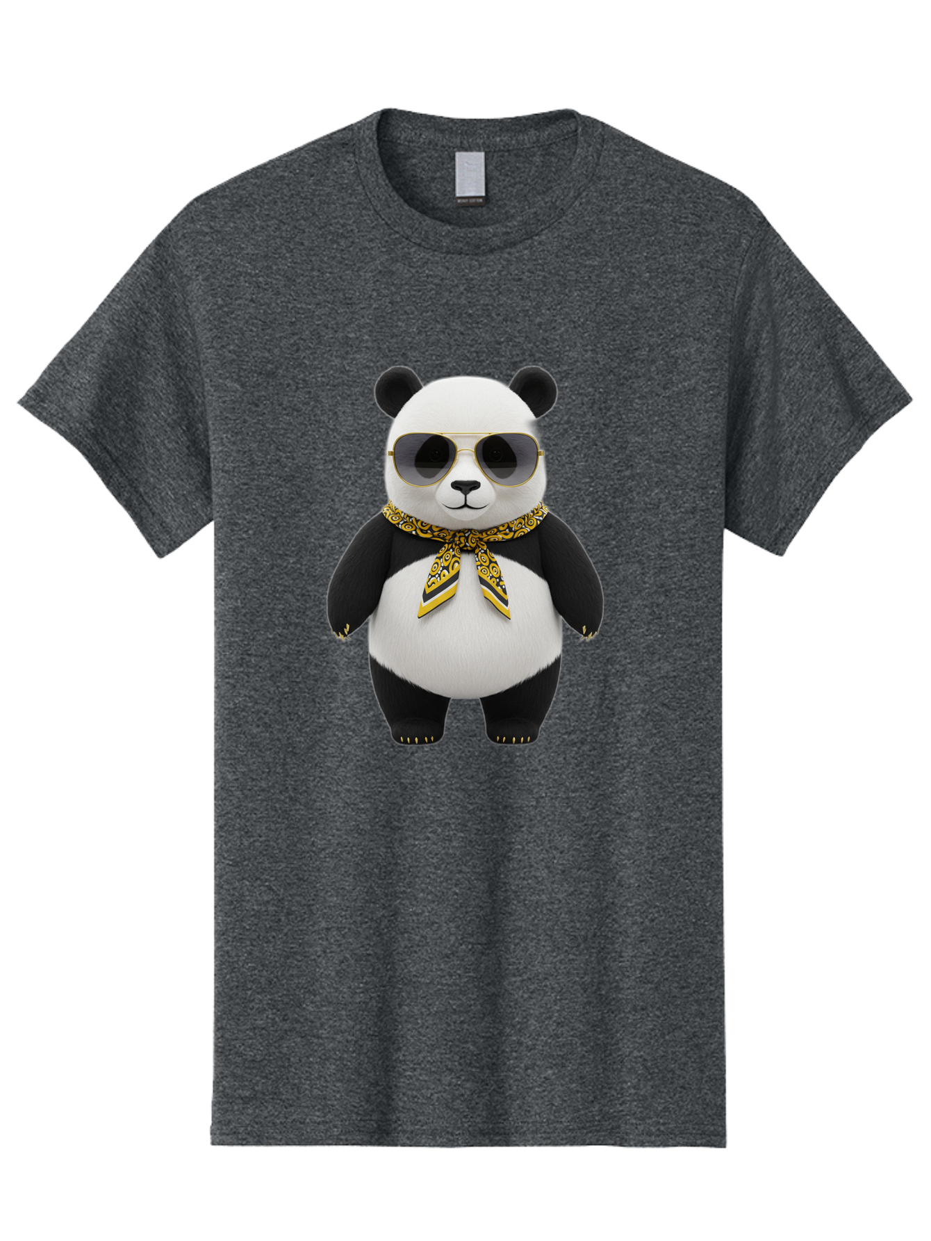 Panda-In-Sunglasses Men'S Graphic Tee, 100% Cotton, Comfortable Casual Summer Wear, Machine Washable, Vintage Camera, Old Camera, Antique Camera, Black Camera, Classic Photography, Photography Equipment, Nostalgic Device, Film Camera, Baf301