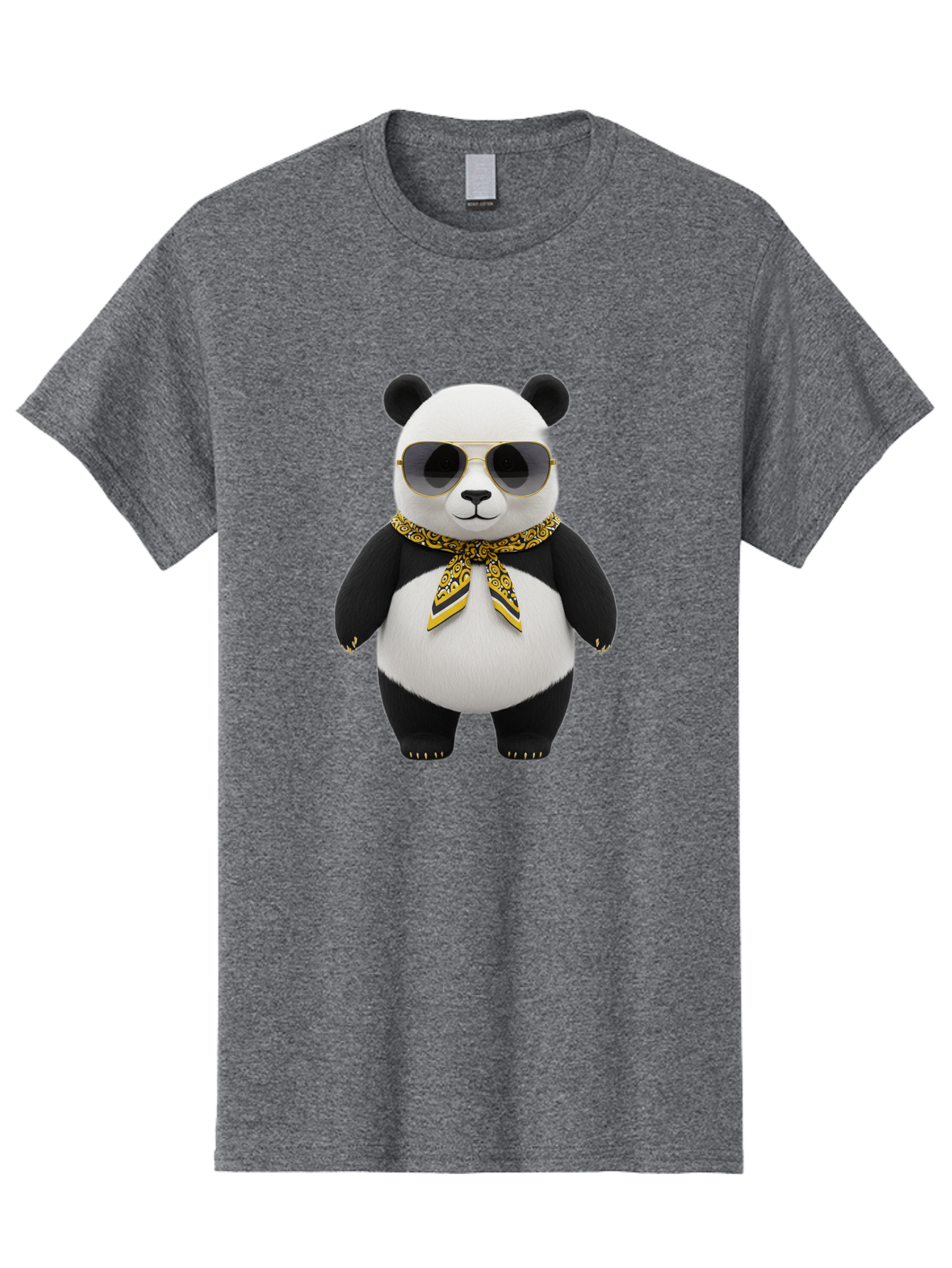 Panda-In-Sunglasses Men'S Graphic Tee, 100% Cotton, Comfortable Casual Summer Wear, Machine Washable, Vintage Camera, Old Camera, Antique Camera, Black Camera, Classic Photography, Photography Equipment, Nostalgic Device, Film Camera, Baf301
