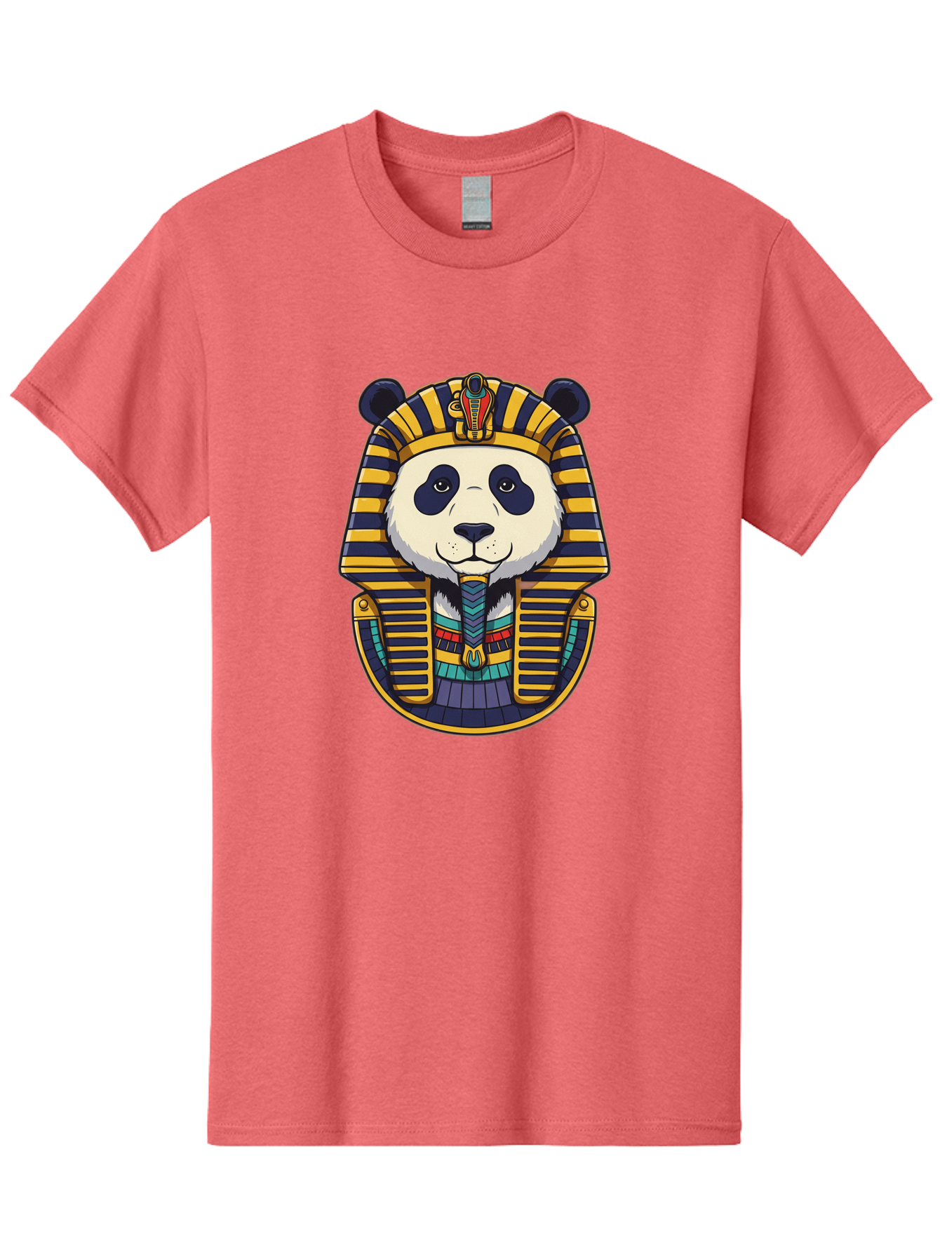 Panda-Pharaoh-1 Men'S Graphic Tee, 100% Cotton, Comfortable Casual Summer Wear, Machine Washable, Vintage Camera, Old Camera, Antique Camera, Black Camera, Classic Photography, Photography Equipment, Nostalgic Device, Film Camera, Camera Art Baf303