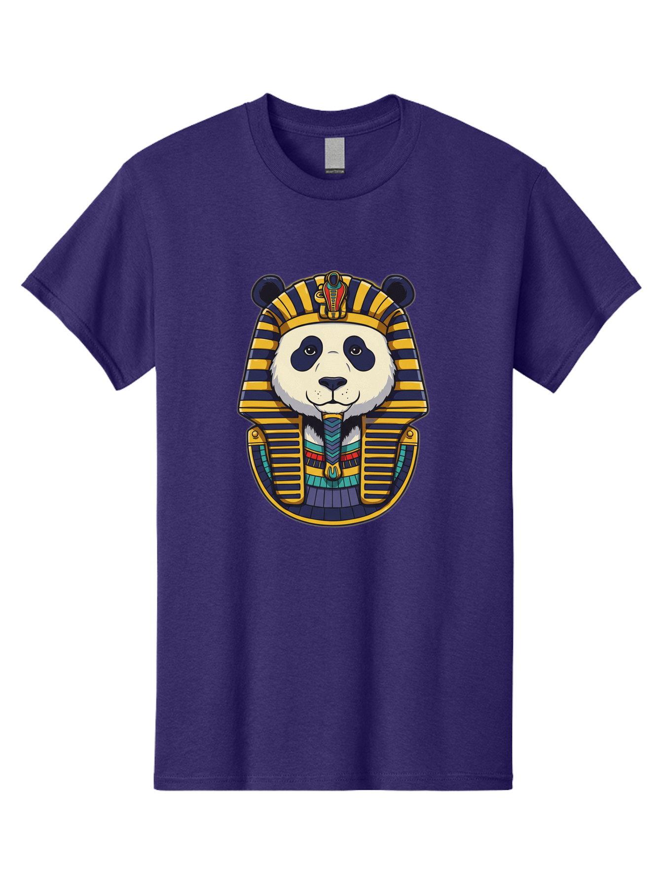 Panda-Pharaoh-1 Men'S Graphic Tee, 100% Cotton, Comfortable Casual Summer Wear, Machine Washable, Vintage Camera, Old Camera, Antique Camera, Black Camera, Classic Photography, Photography Equipment, Nostalgic Device, Film Camera, Camera Art Baf303