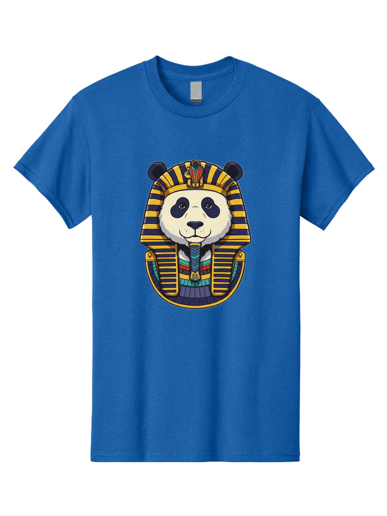 Panda-Pharaoh-1 Men'S Graphic Tee, 100% Cotton, Comfortable Casual Summer Wear, Machine Washable, Vintage Camera, Old Camera, Antique Camera, Black Camera, Classic Photography, Photography Equipment, Nostalgic Device, Film Camera, Camera Art Baf303