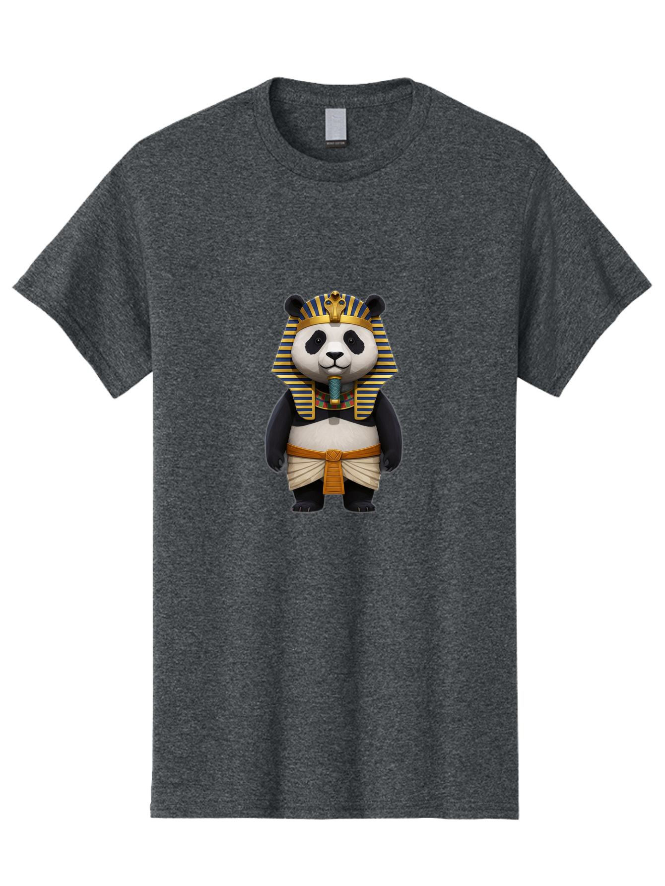 Panda-Pharaoh-2 Men'S Graphic Tee, 100% Cotton, Comfortable Casual Summer Wear, Machine Washable, Vintage Camera, Old Camera, Antique Camera, Black Camera, Classic Photography, Photography Equipment, Nostalgic Device, Film Camera, Camera Art Baf304