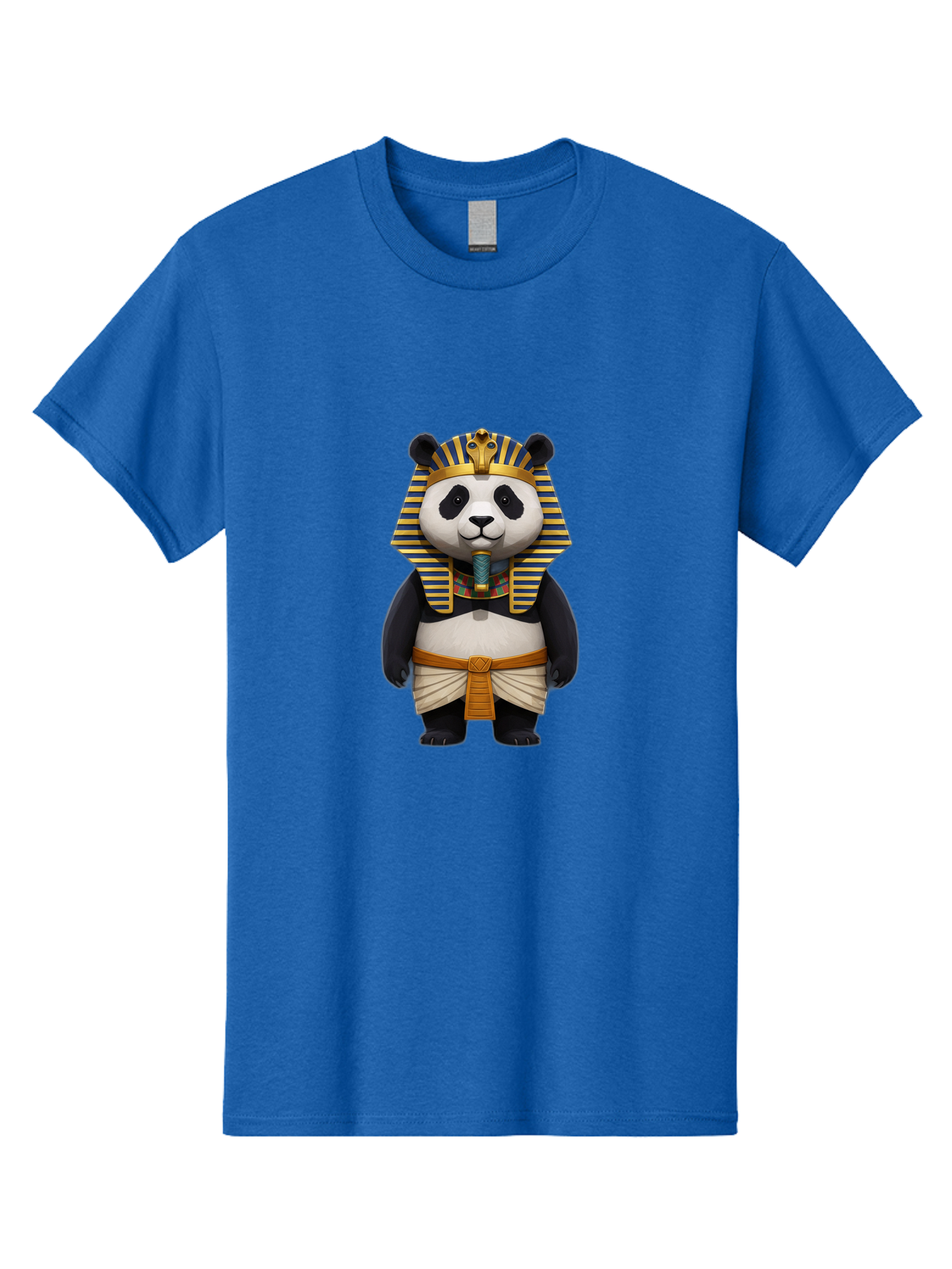 Panda-Pharaoh-2 Men'S Graphic Tee, 100% Cotton, Comfortable Casual Summer Wear, Machine Washable, Vintage Camera, Old Camera, Antique Camera, Black Camera, Classic Photography, Photography Equipment, Nostalgic Device, Film Camera, Camera Art Baf304