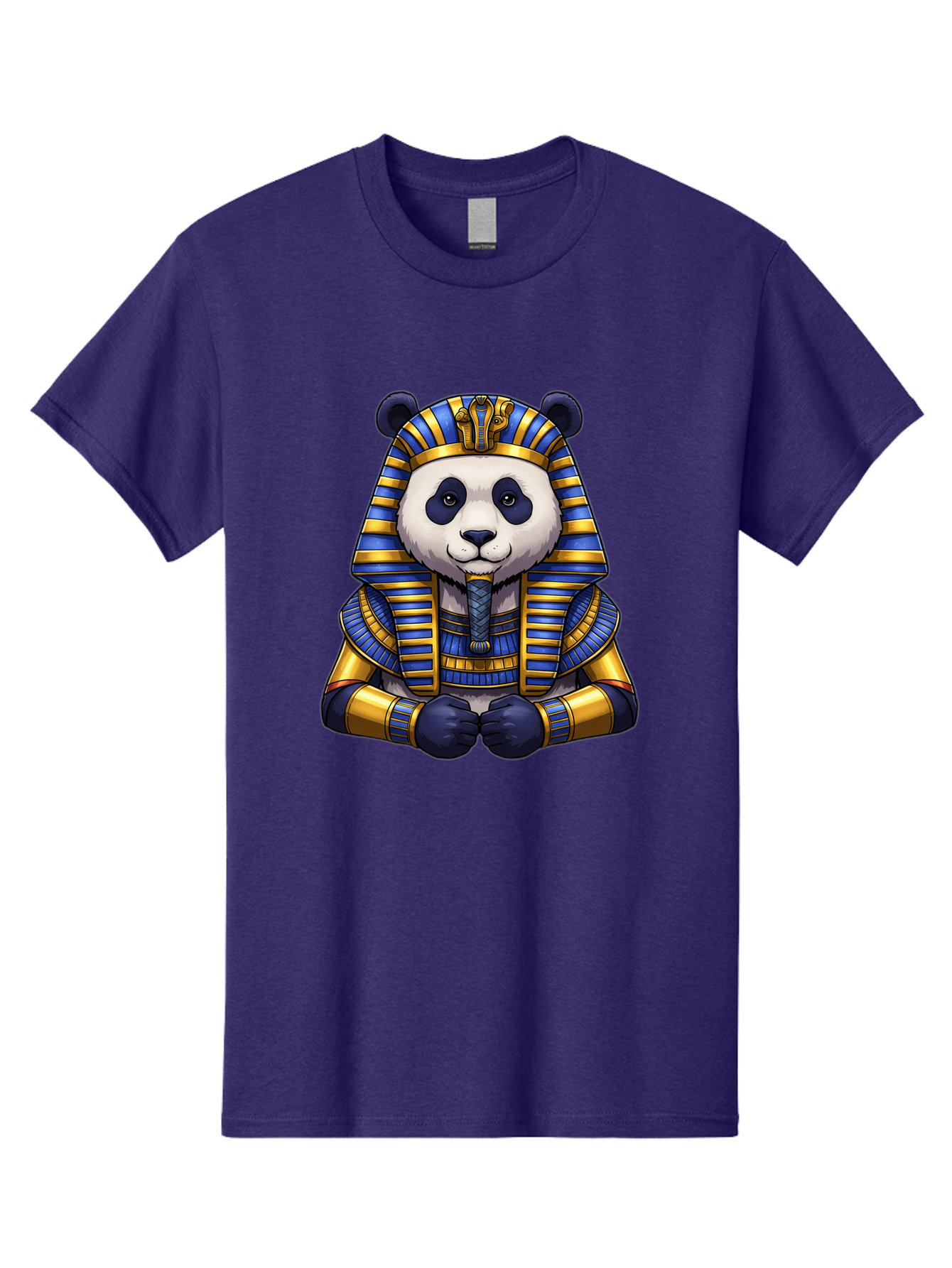 Panda-Pharaoh-3 Men'S Graphic Tee, 100% Cotton, Comfortable Casual Summer Wear, Machine Washable, Vintage Camera, Old Camera, Antique Camera, Black Camera, Classic Photography, Photography Equipment, Nostalgic Device, Film Camera, Camera Art Baf305