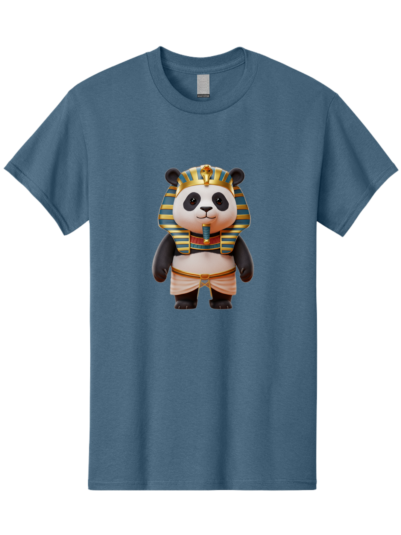 Panda-Pharaoh-4 Men'S Graphic Tee, 100% Cotton, Comfortable Casual Summer Wear, Machine Washable, Vintage Camera, Old Camera, Antique Camera, Black Camera, Classic Photography, Photography Equipment, Nostalgic Device, Film Camera, Camera Art Baf306