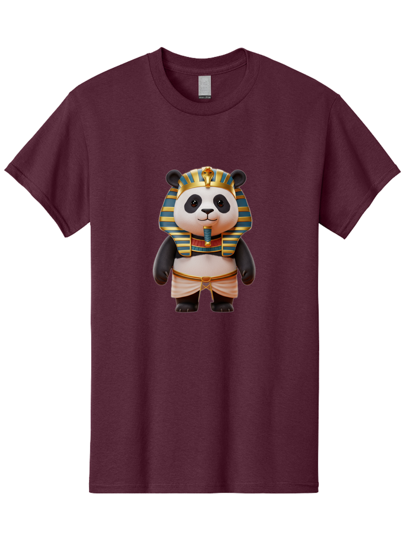 Panda-Pharaoh-4 Men'S Graphic Tee, 100% Cotton, Comfortable Casual Summer Wear, Machine Washable, Vintage Camera, Old Camera, Antique Camera, Black Camera, Classic Photography, Photography Equipment, Nostalgic Device, Film Camera, Camera Art Baf306